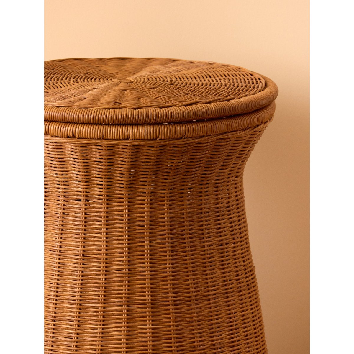 Tabouret en rotin Emile bois naturel, CYRILLUS