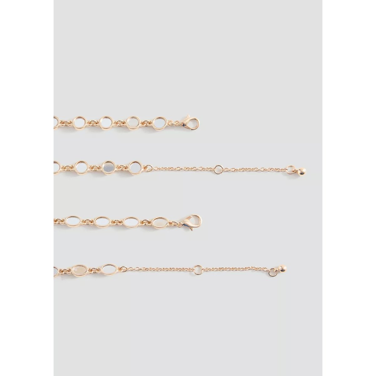 Collier effet cristaux or, MANGO TEEN