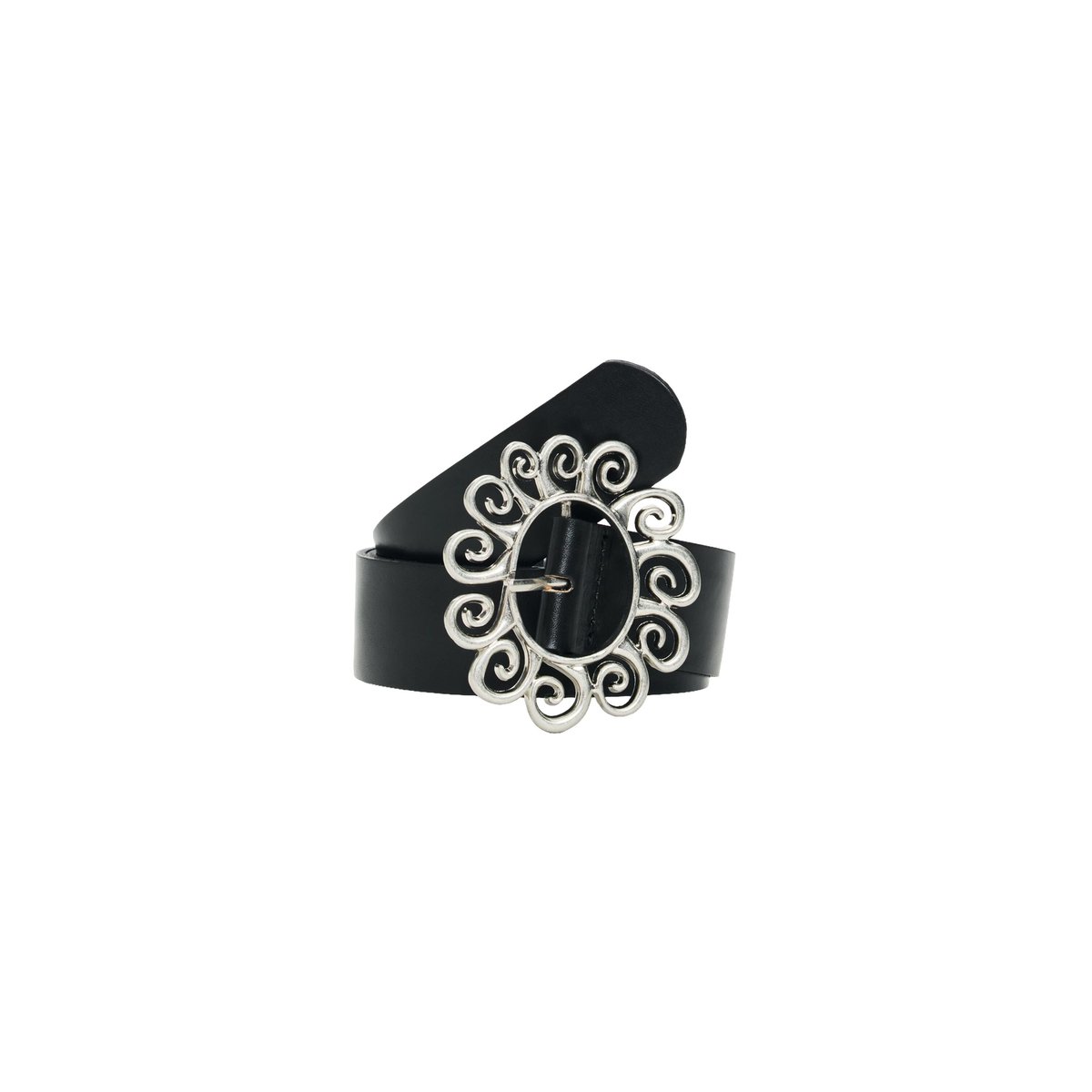 Ceinture Cuir Sol noir, DESIGUAL