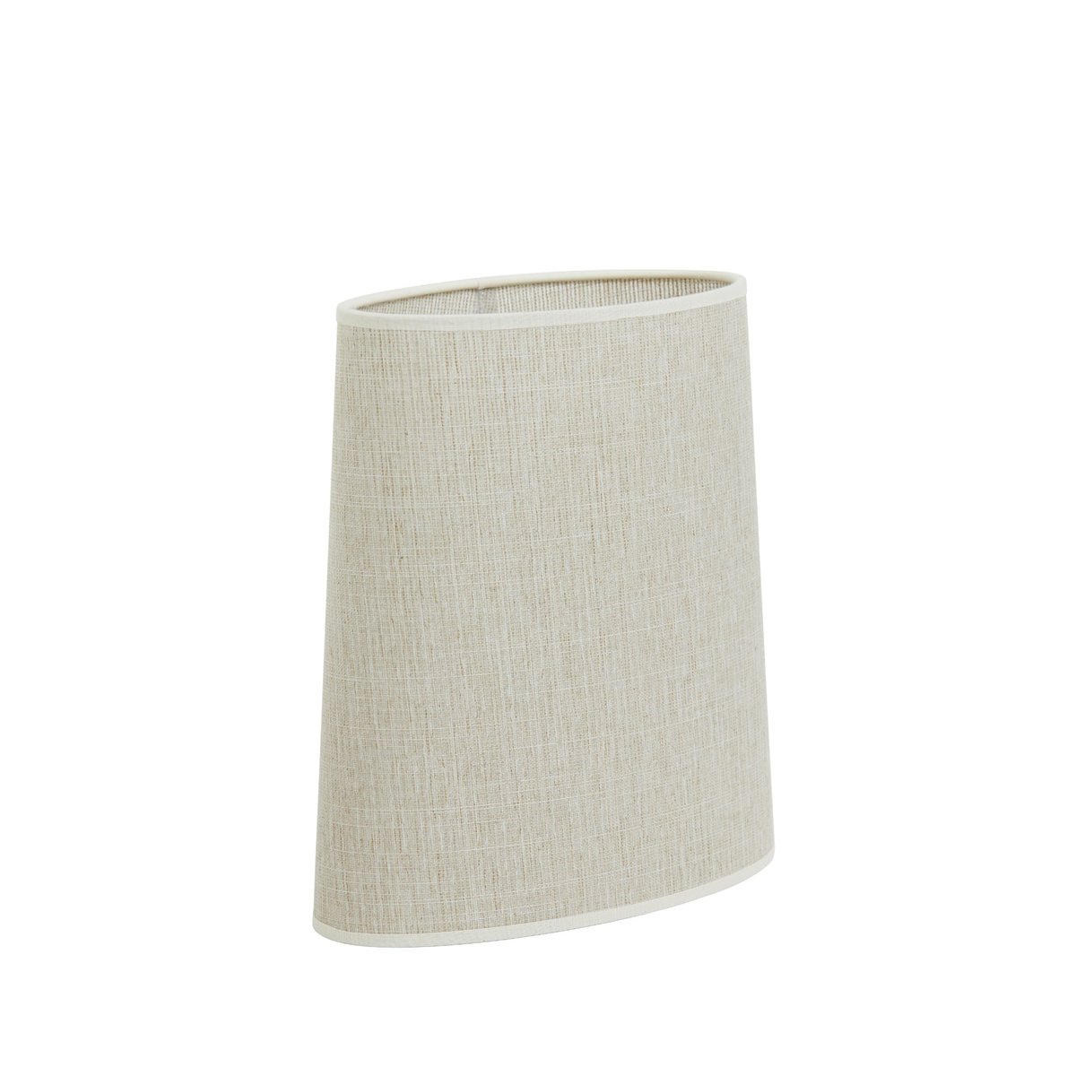 Abat-Jour Textiles BRESKA blanc, LIGHT & LIVING 