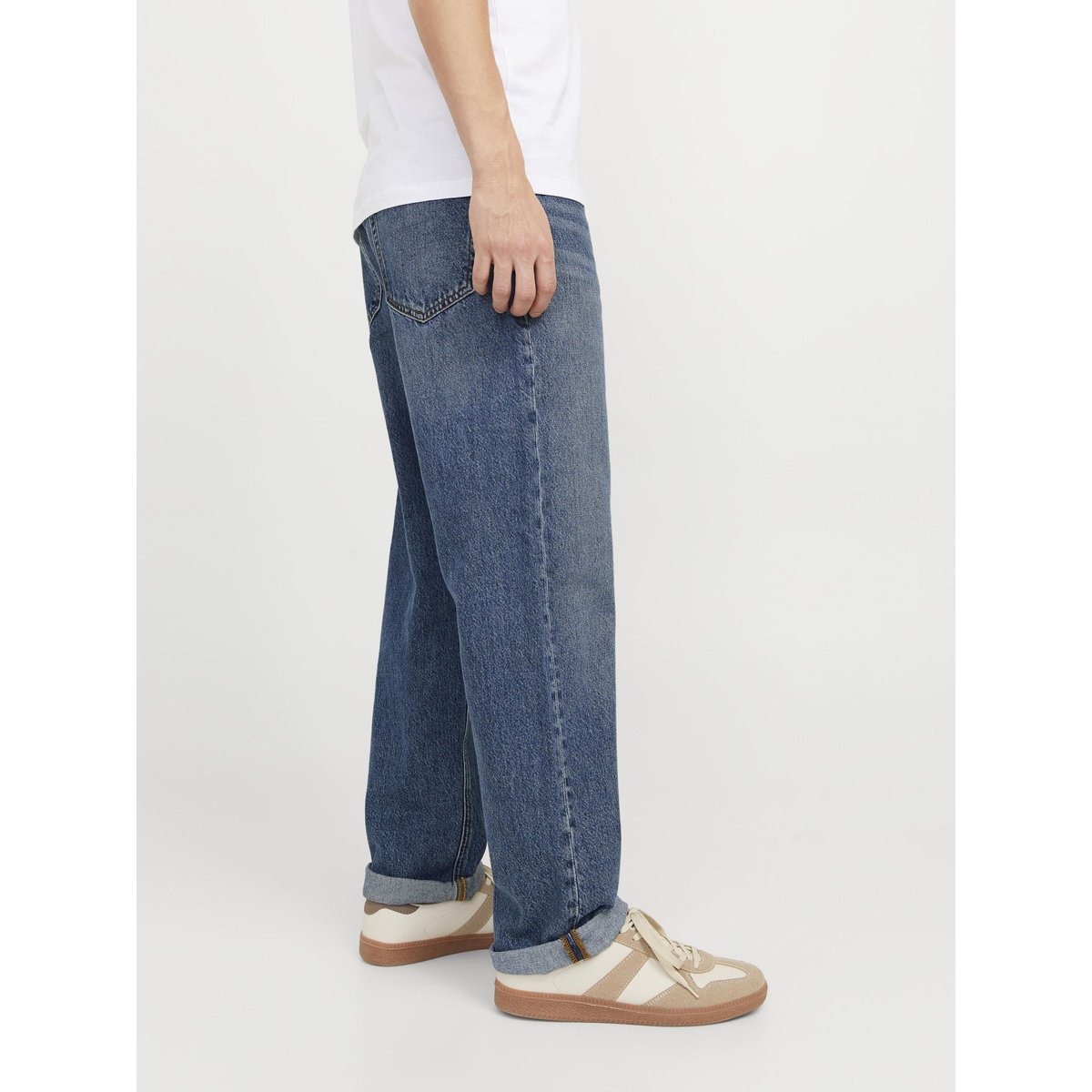 Jean À Coupe Ample blue denim, JACK & JONES