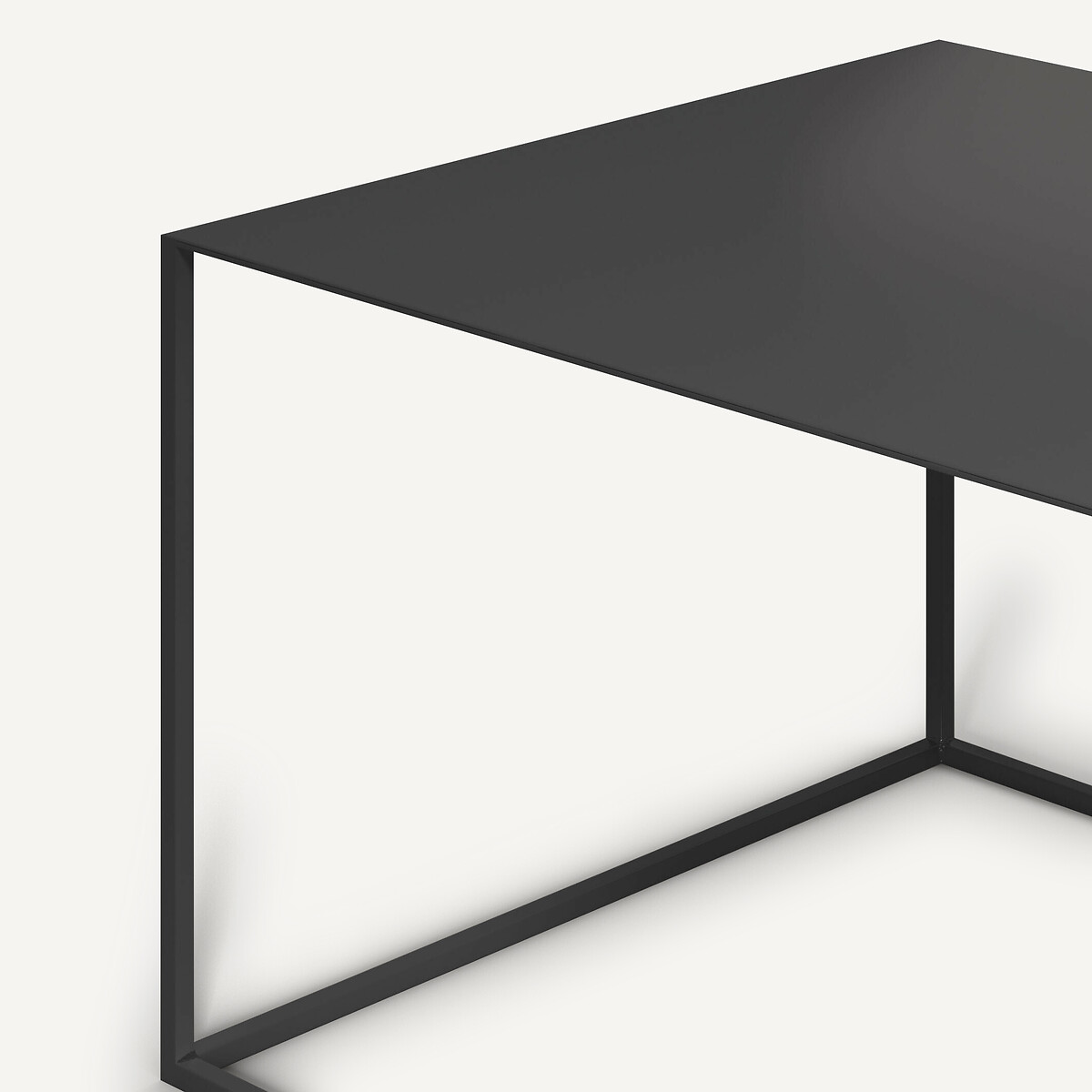 Mesa auxiliar Romy, cuadrada negro, AM.PM
