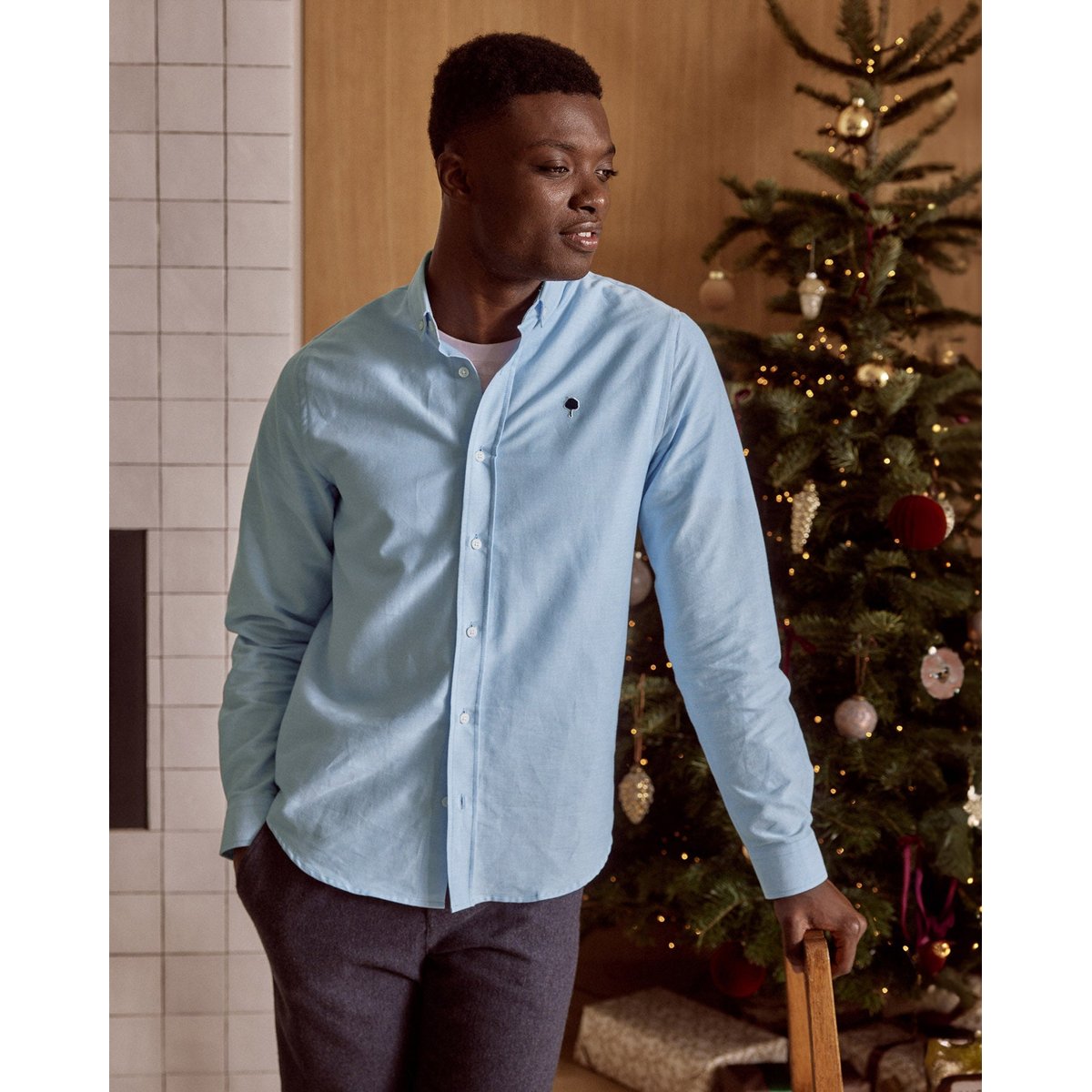 Chemise IVOY bleu ciel, FAGUO
