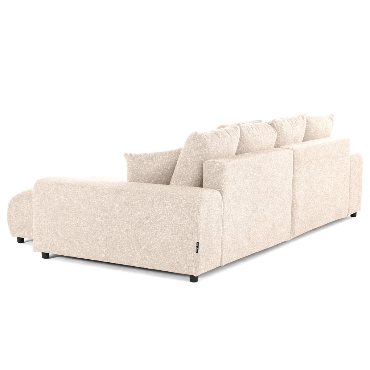 Canapé d'Angle Convertible 4 places - SPICE beige, BEST MOBILIER