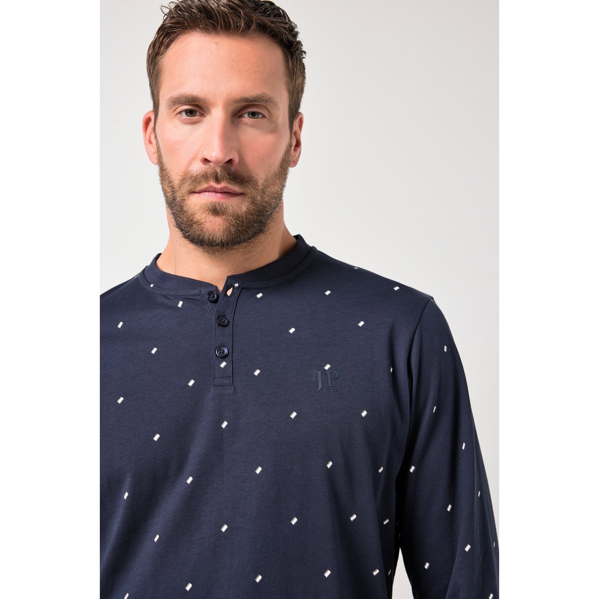 Pyjama deux pièces bleu marine, JP1880