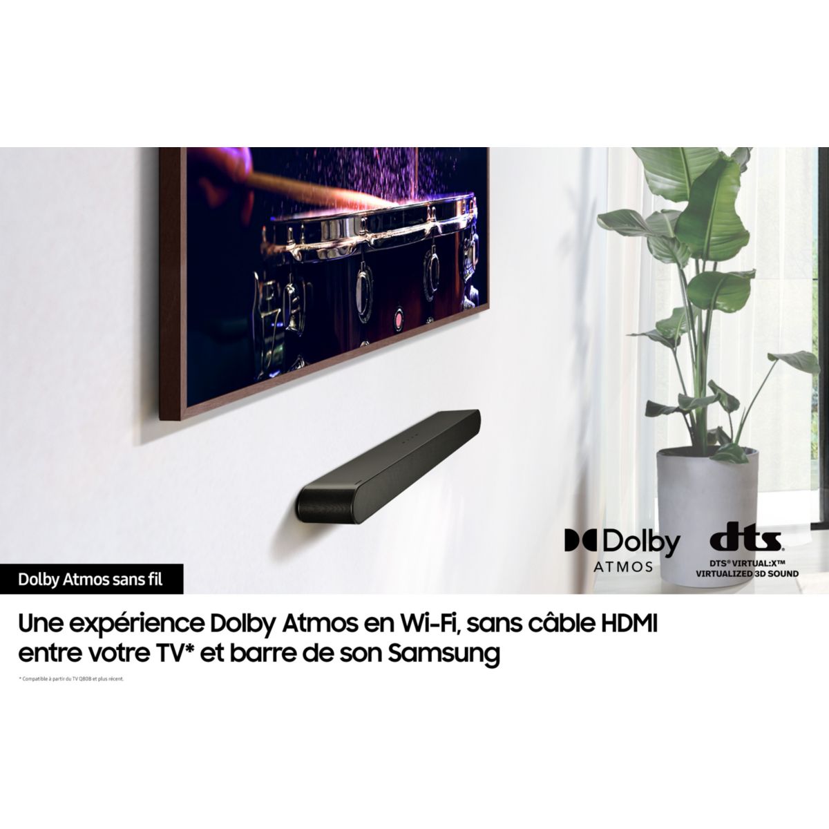 Barre de son HW-S66D noir, SAMSUNG
