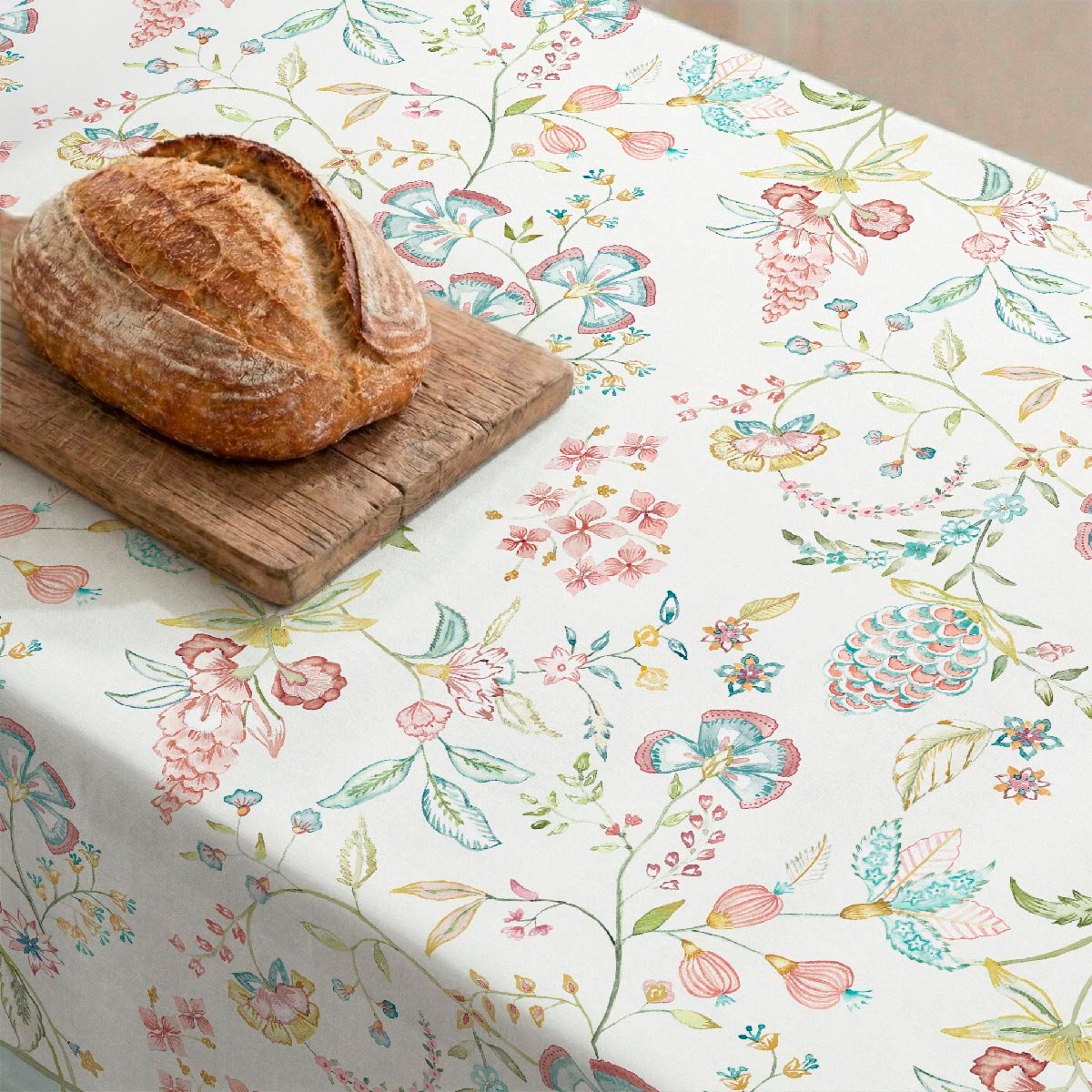 Nappe en coton 100% Kilim Border multicolore, NAF NAF HOME