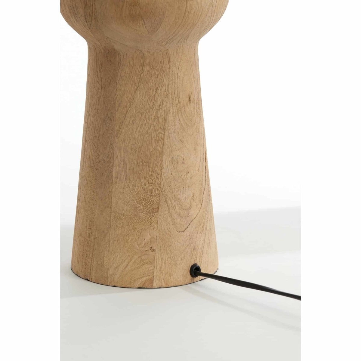 Base De La Lampe Bois BAGLIO naturel, LIGHT & LIVING