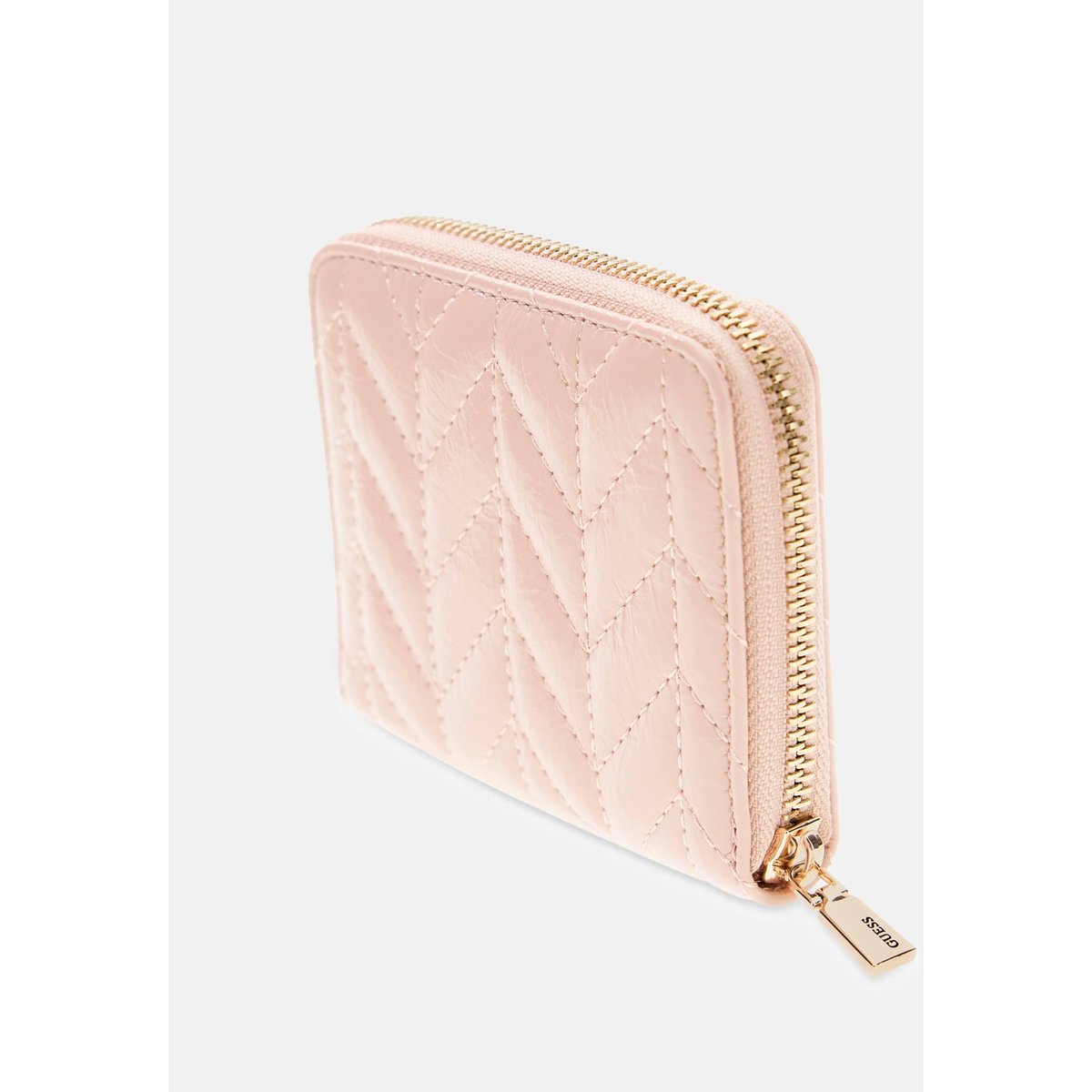 Portefeuille Matelassé Cheryl rose poudré, GUESS