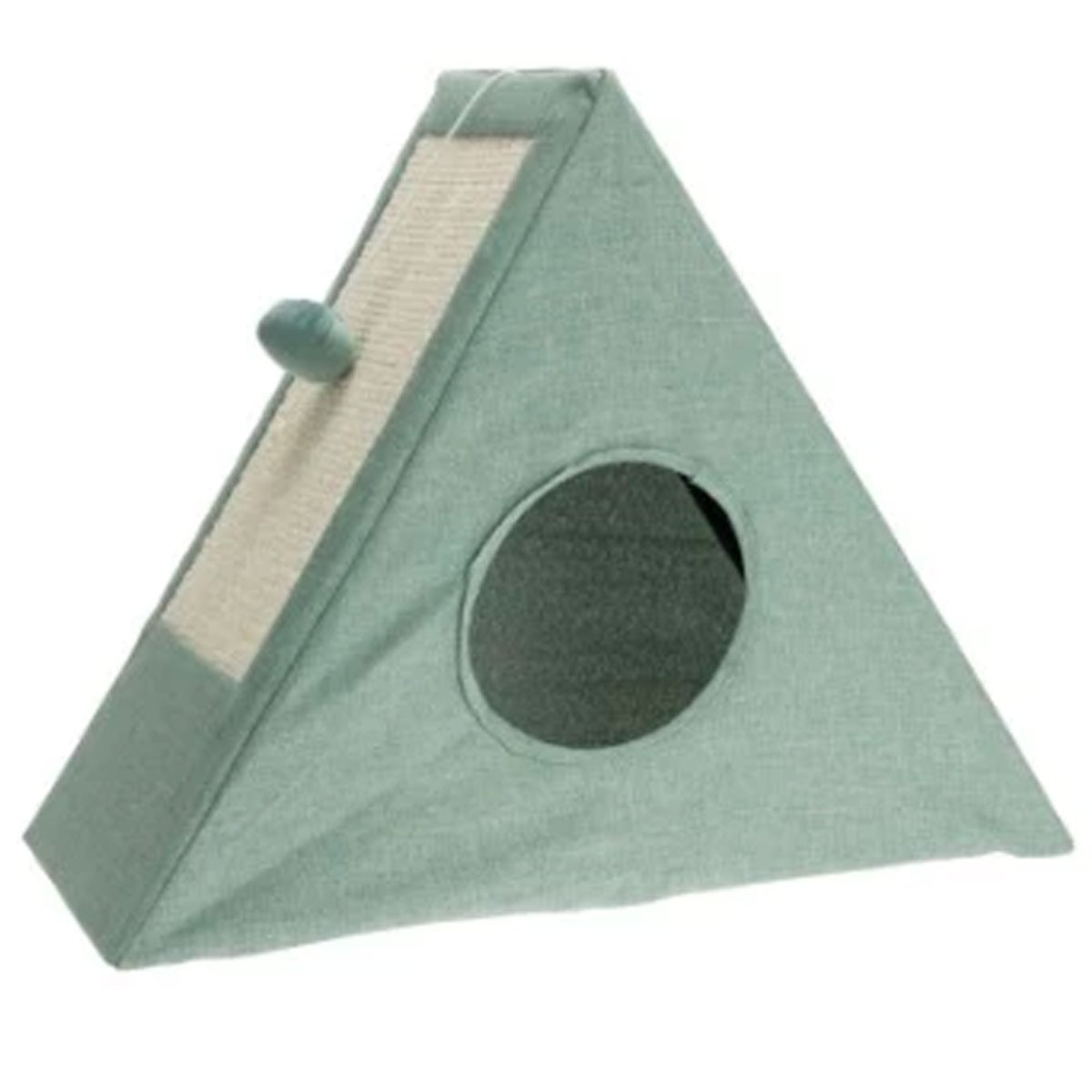 Set de 2 paniers pour chat pliables 51x25x40cm gris, WADIGA