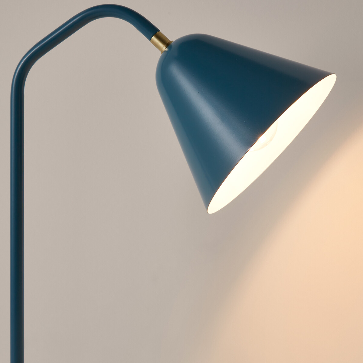 Tafellamp in ijzer, Copita blauw, LA REDOUTE INTERIEURS