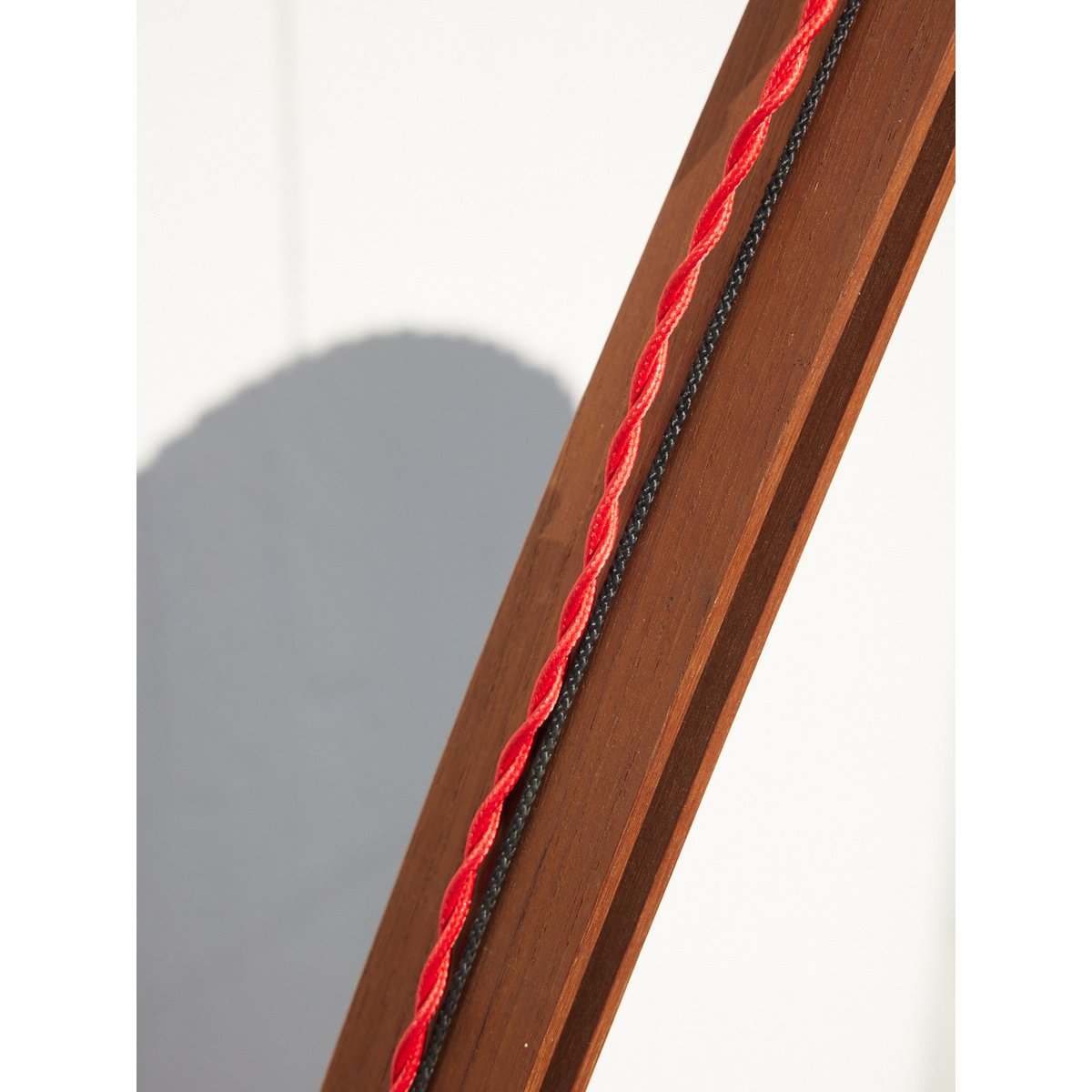 Lampadaire en bois Julien N°395 - Bon état bois foncé, DEBONGOUT