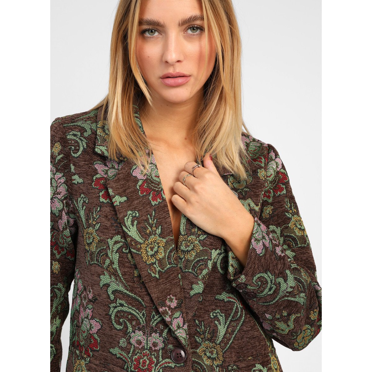 Veste HARLEMY marron, AN'GE