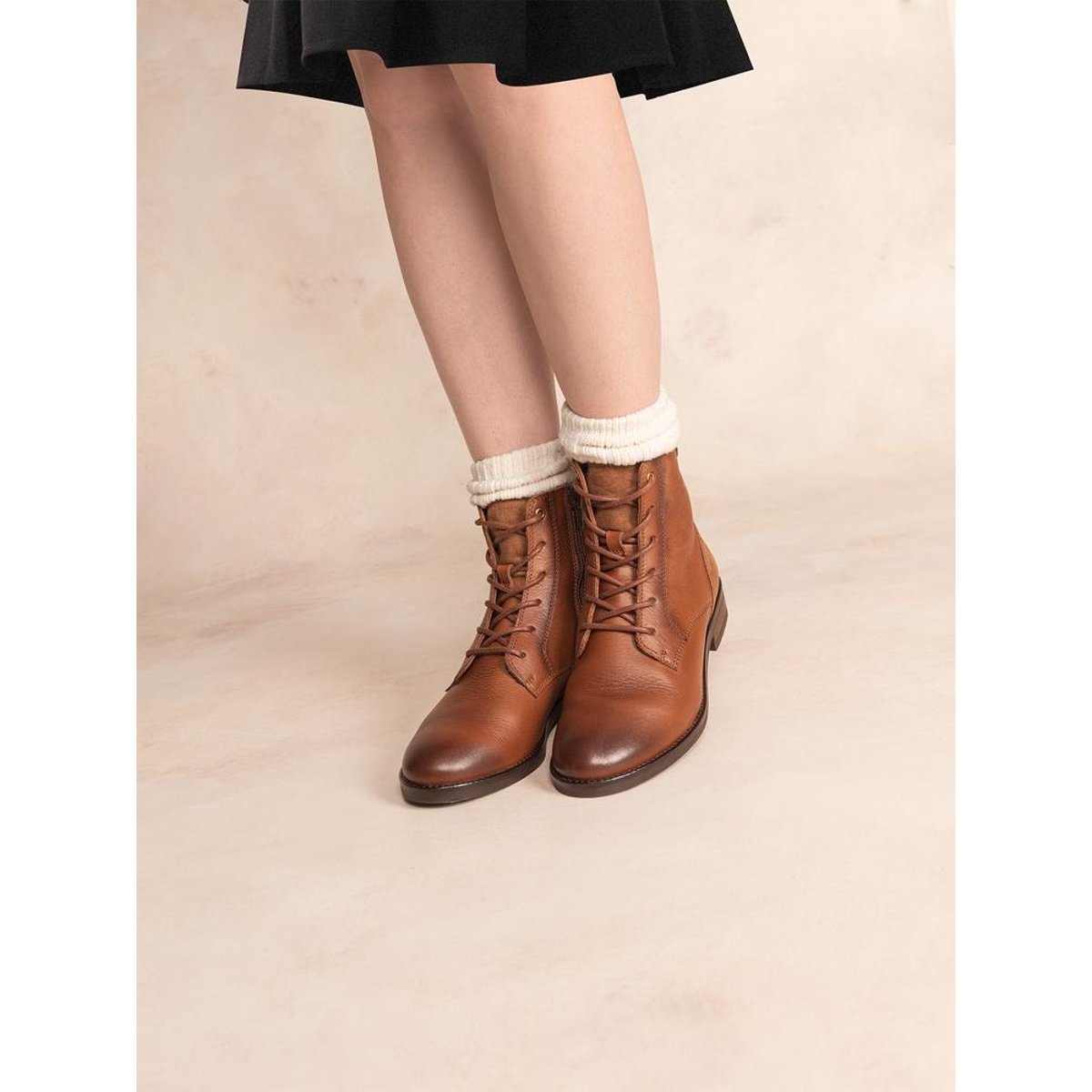 Bottines FANELIE tan, TBS