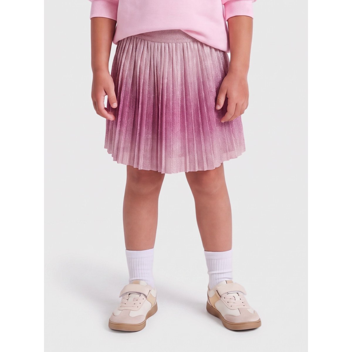 Jupe Froncée rose wine, KIDS ONLY