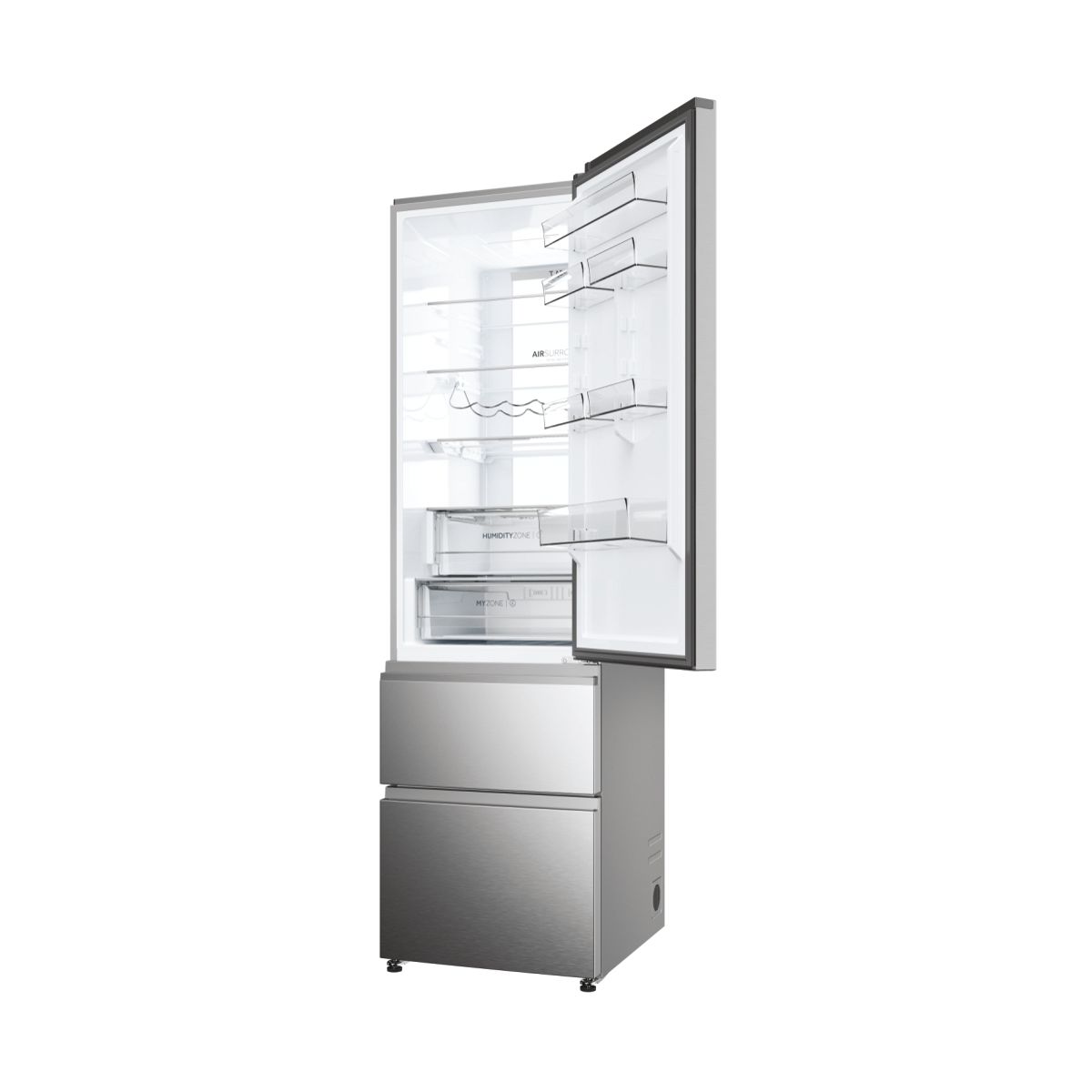 Réfrigérateur combiné HTW7620ANMG couleur unique, HAIER