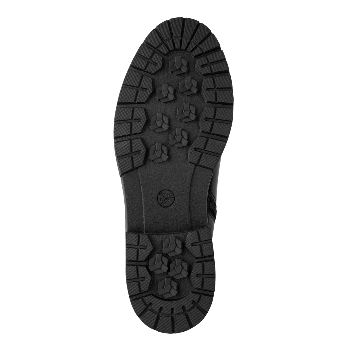 Bottes en cuir noir, JANA