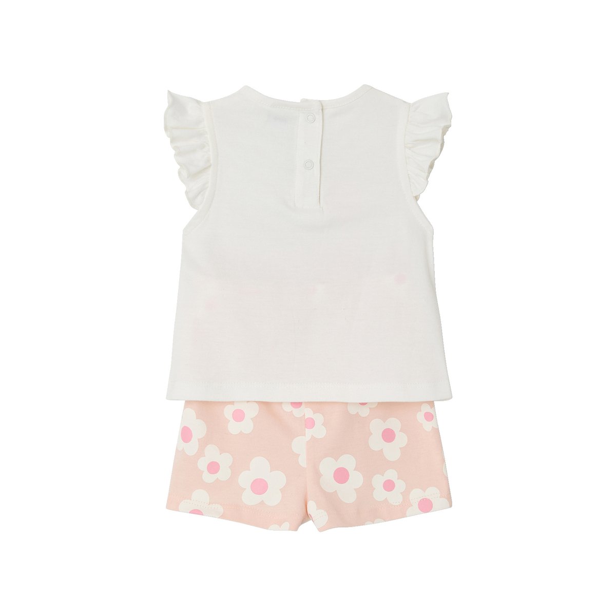 Ensemble bébé Winnie fleurs rose pâle, VERTBAUDET
