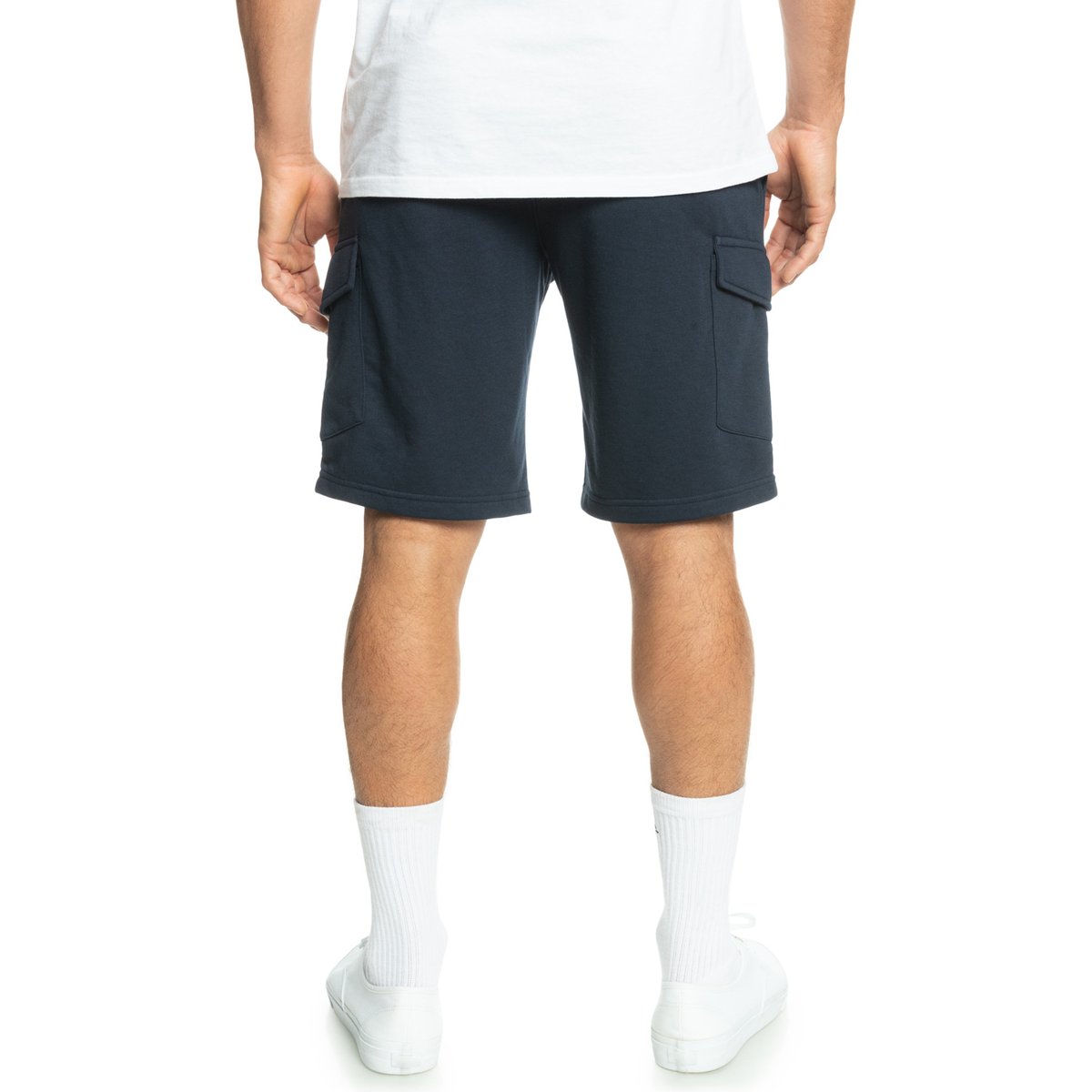 Short cargo en molleton JOGGER bleu navy blazer, QUIKSILVER