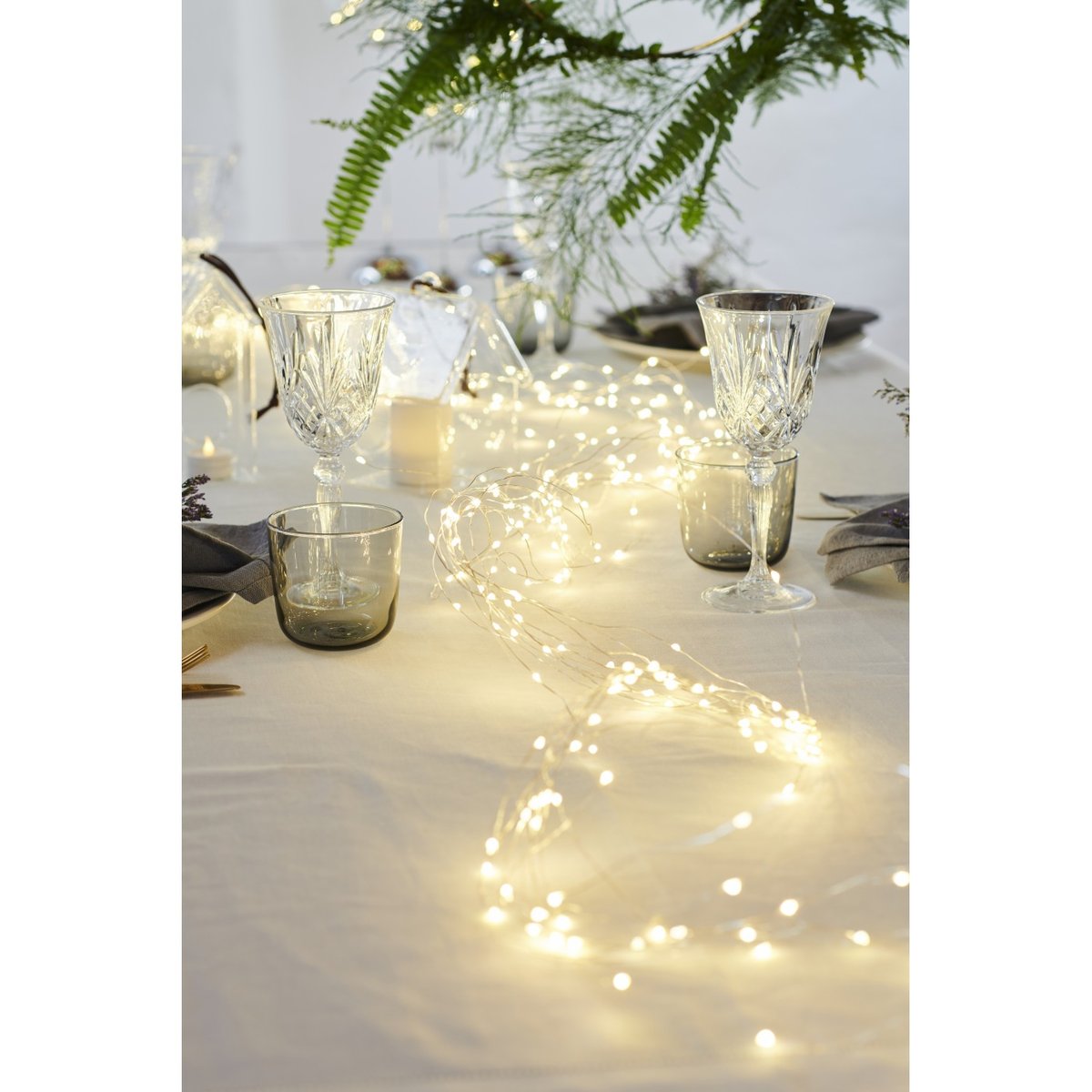 Guirlande LED Knirke 1590cm transparent, SIRIUS