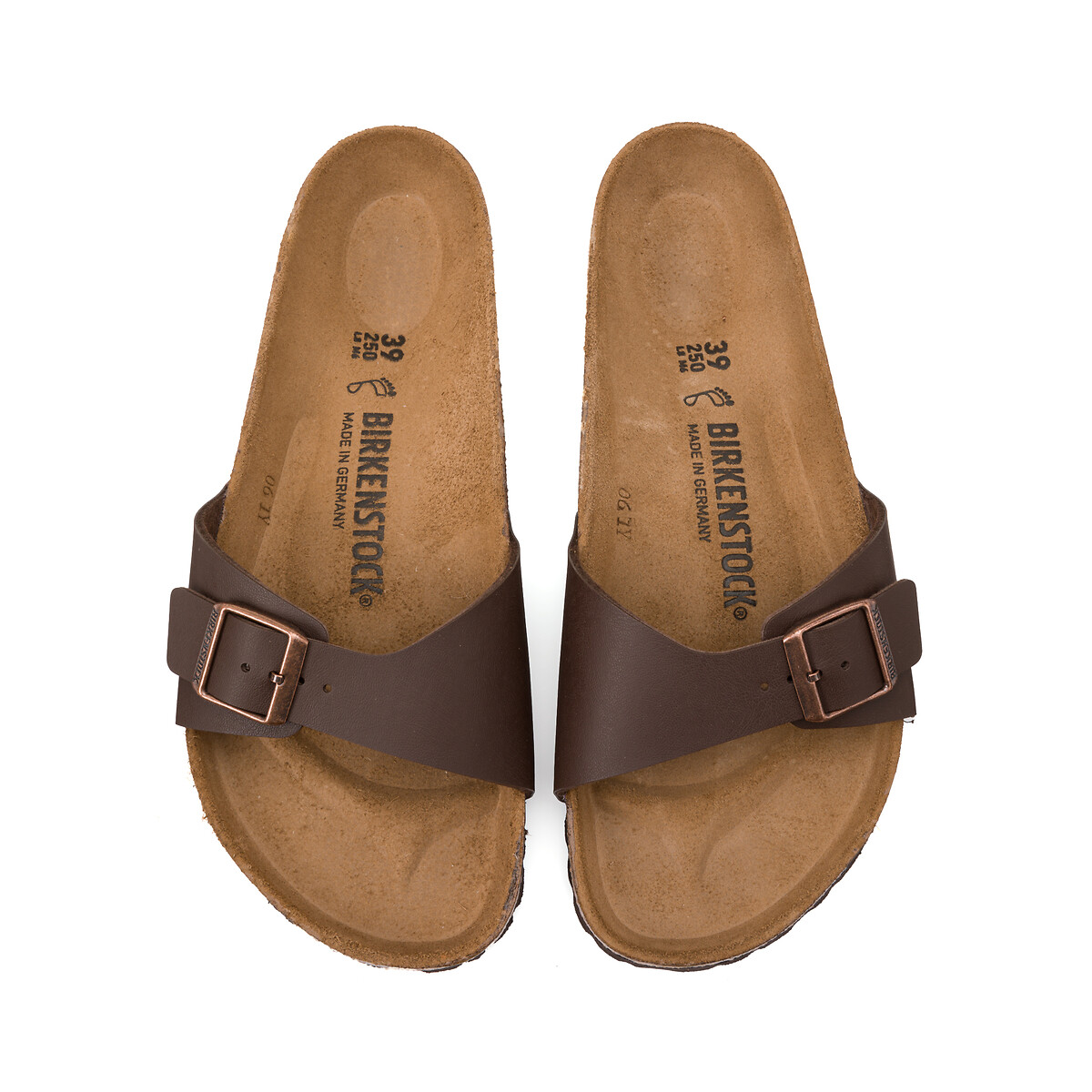 Mules simple bride, MADRID marron foncé, BIRKENSTOCK