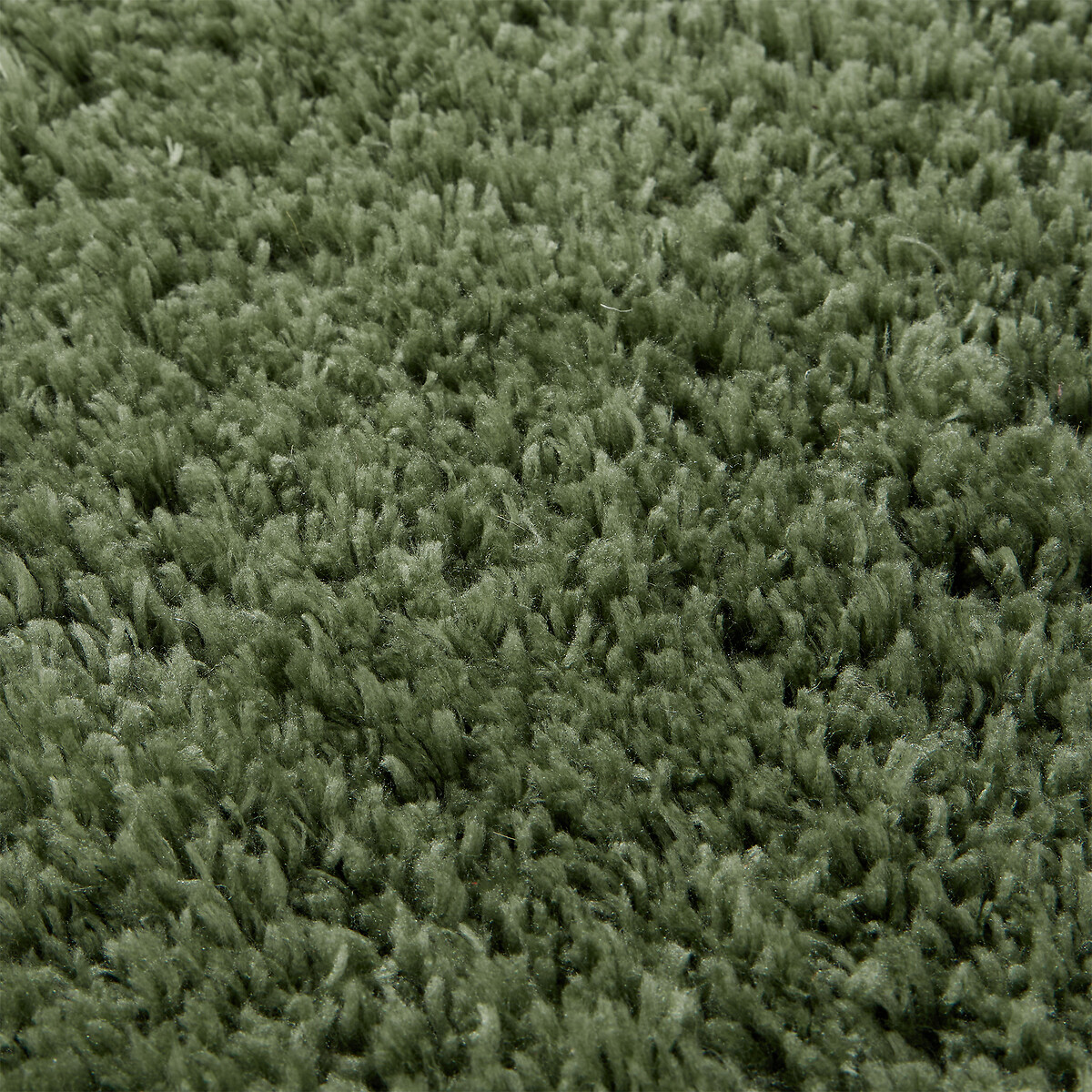 Tapis shaggy, aspect laineux, MELLOW vert, LA REDOUTE INTERIEURS