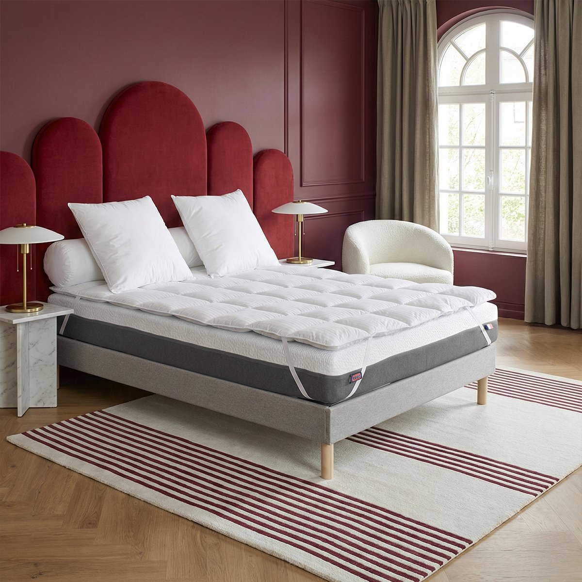 Surmatelas Hôtel Prestige blanc, DODO