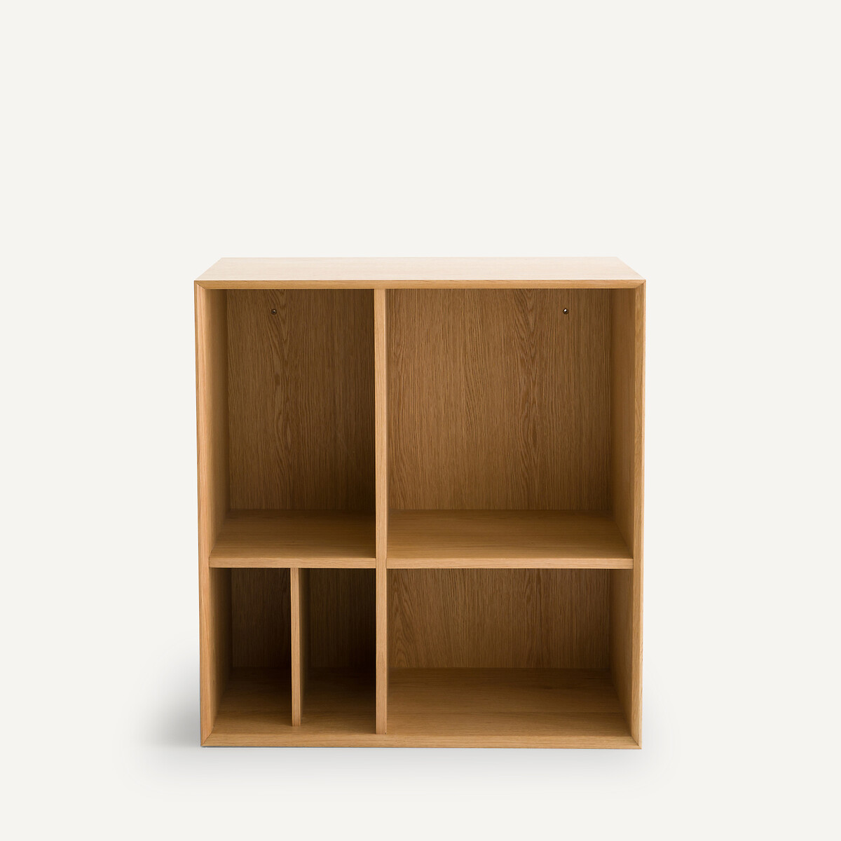 Kleine boekenkast in eikenfineer, Mikube naturel eikenhout, AM.PM