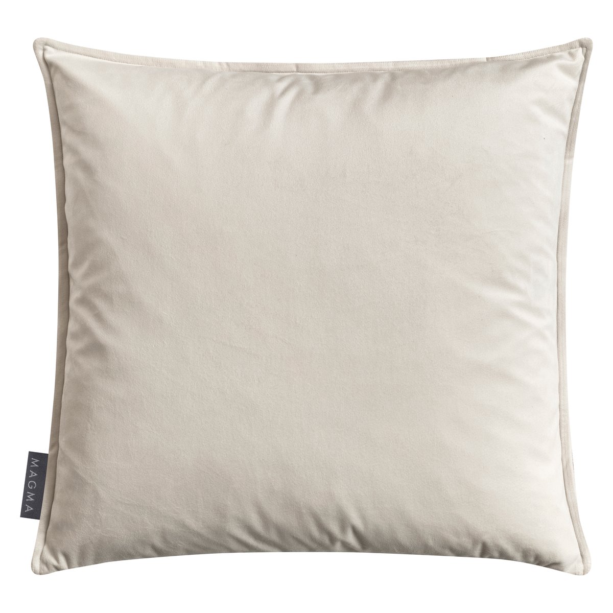 Housse de coussin jacquard carreaux KIMI rose et beige, MAGMA HEIMTEX