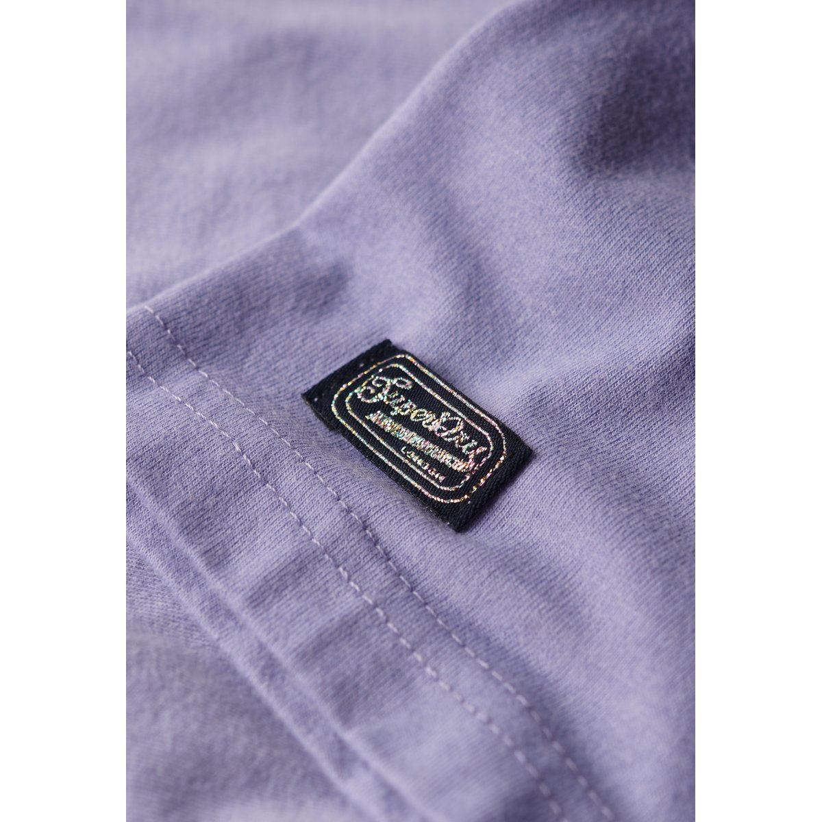T-shirt à motif fluo Archive violet chiné, SUPERDRY
