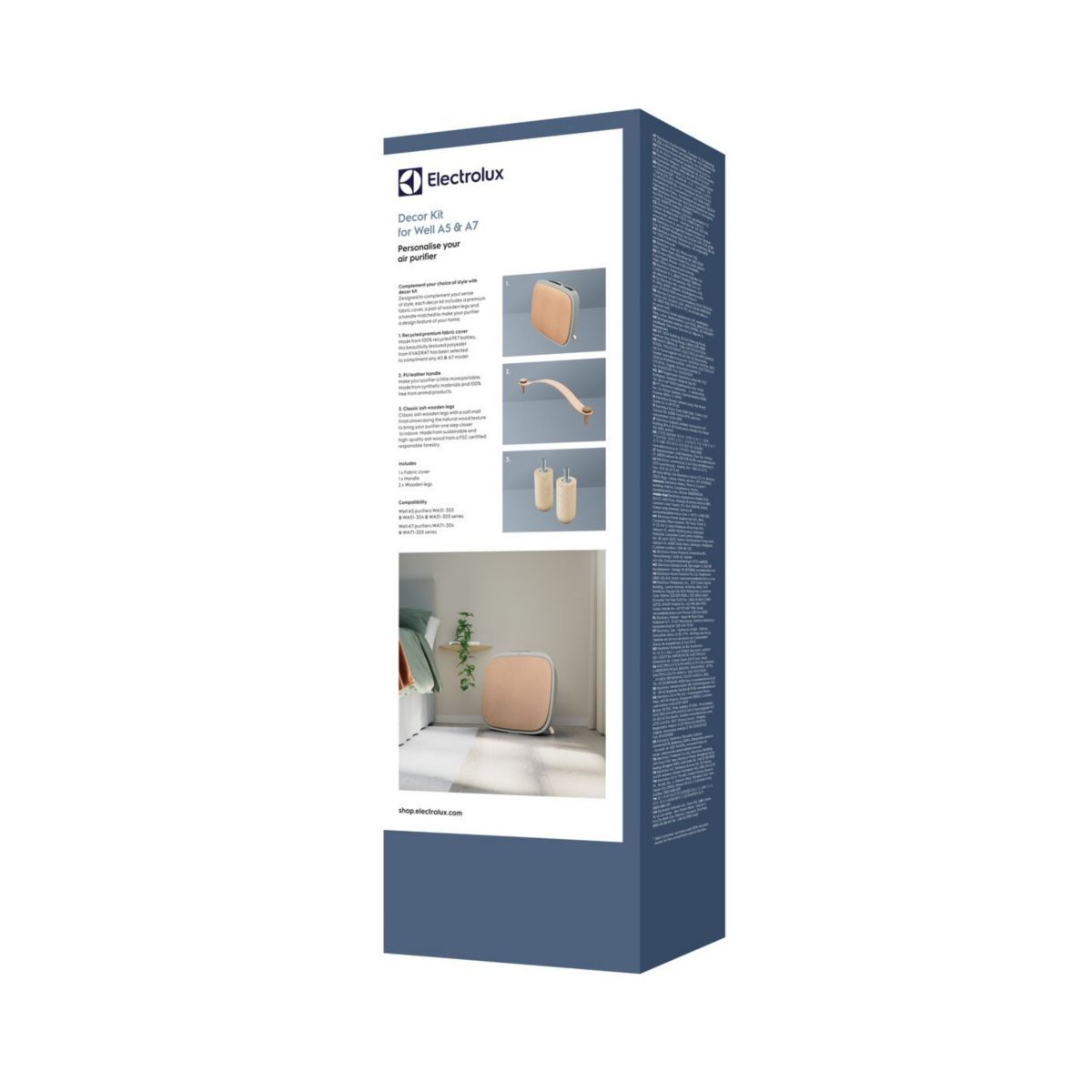 Kit de décoration Kit décoration SOFT BIRCH couleur unique, ELECTROLUX