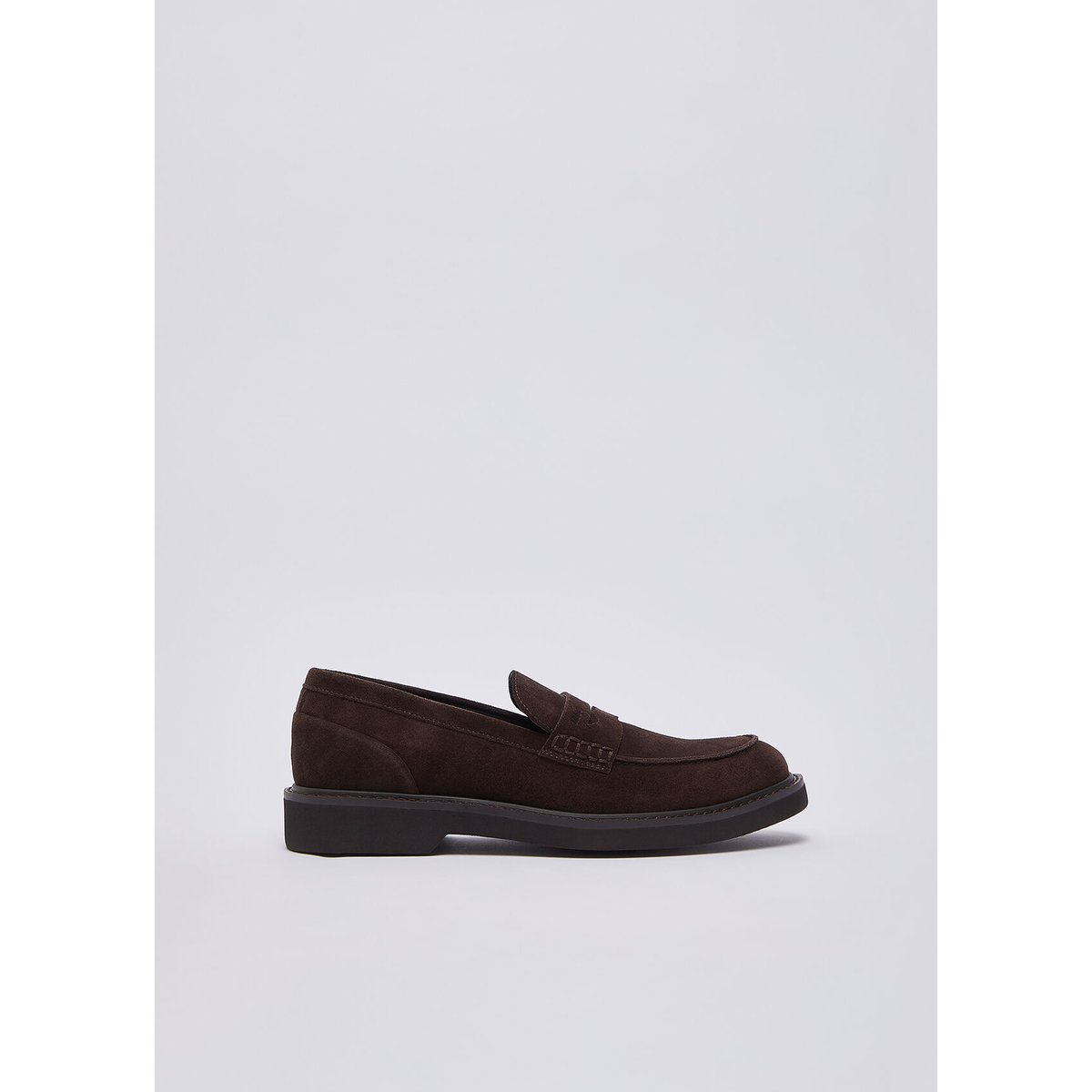 Mocassins homme en daim marron, LIU JO