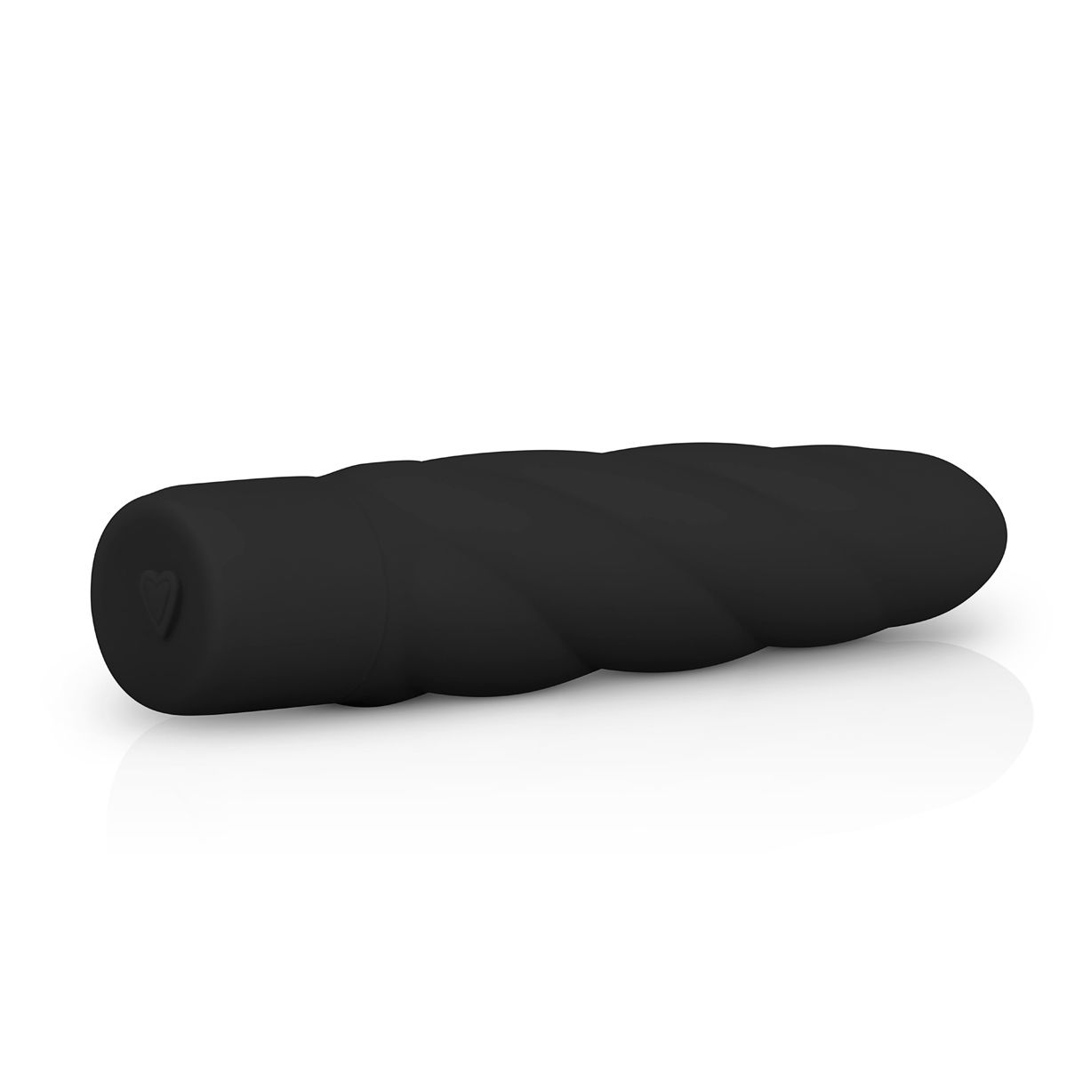 Vibromasseur en silicone noir, EASY TOYS