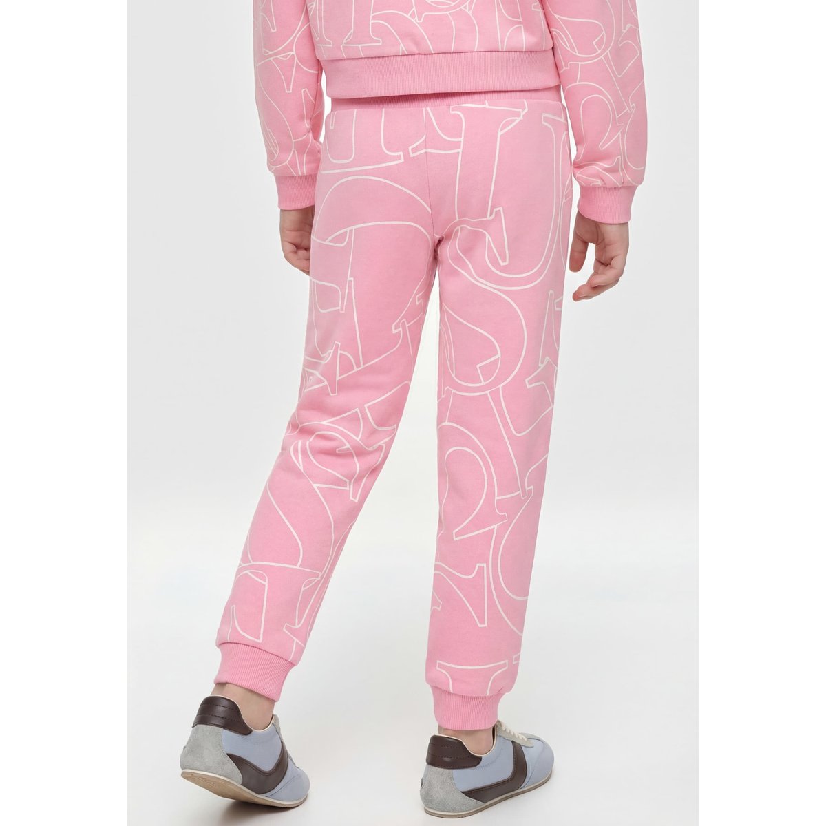 Pantalon Avec Logo Intégral rose, GUESS KIDS