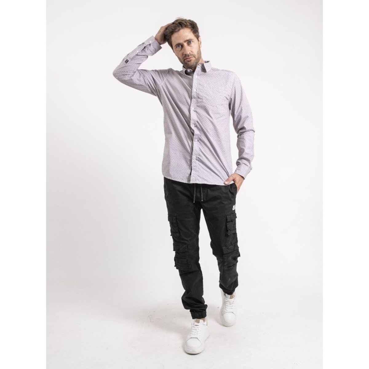 Chemise Manches Longues Pur Coton Tivenol ecru, RITCHIE