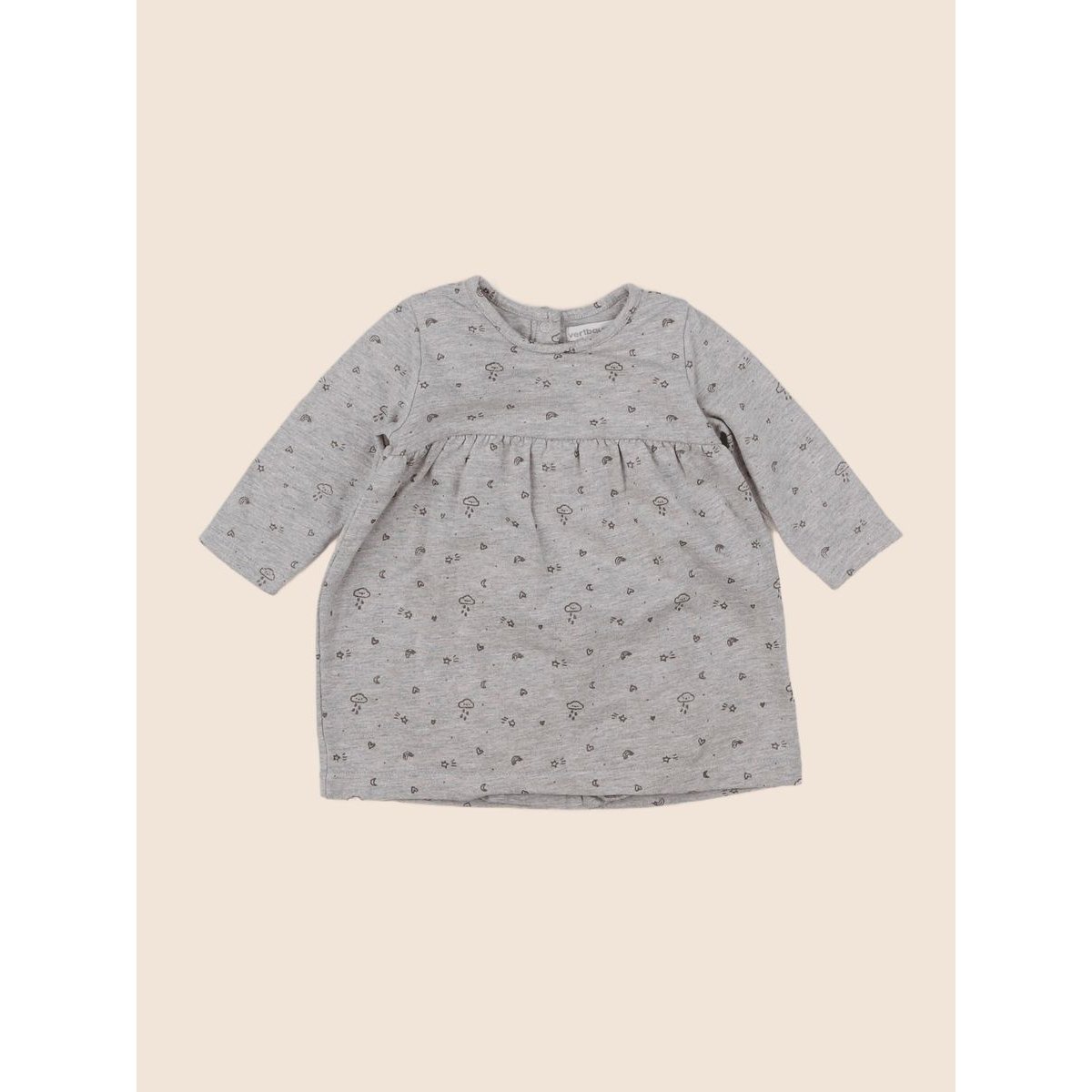 Robe - Très bon état gris, VERTBAUDET