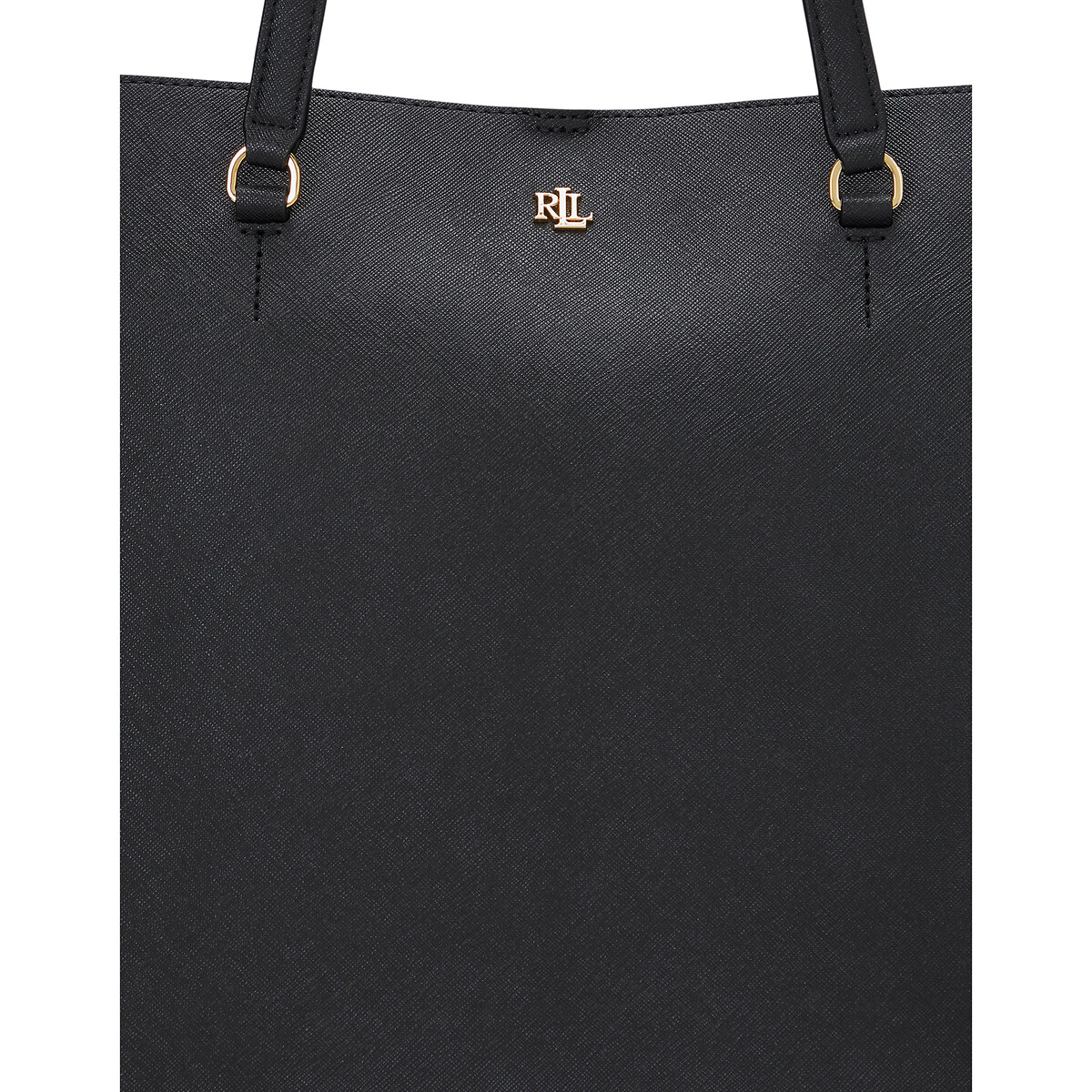Sac tote bag cuir KARLY noir, LAUREN RALPH LAUREN