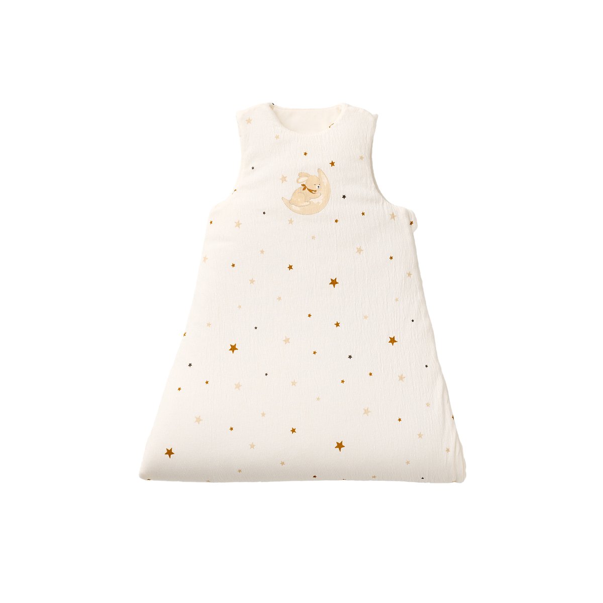 Gigoteuse jersey gauffré écru, VERTBAUDET
