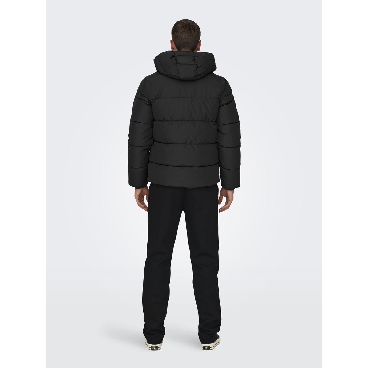 Doudoune noire - black, ONLY & SONS