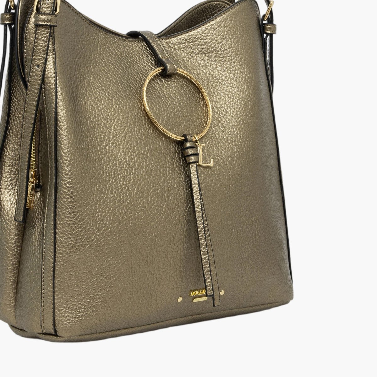 Sac shopper Tatjana bronze,doré, LOLLIPOPS