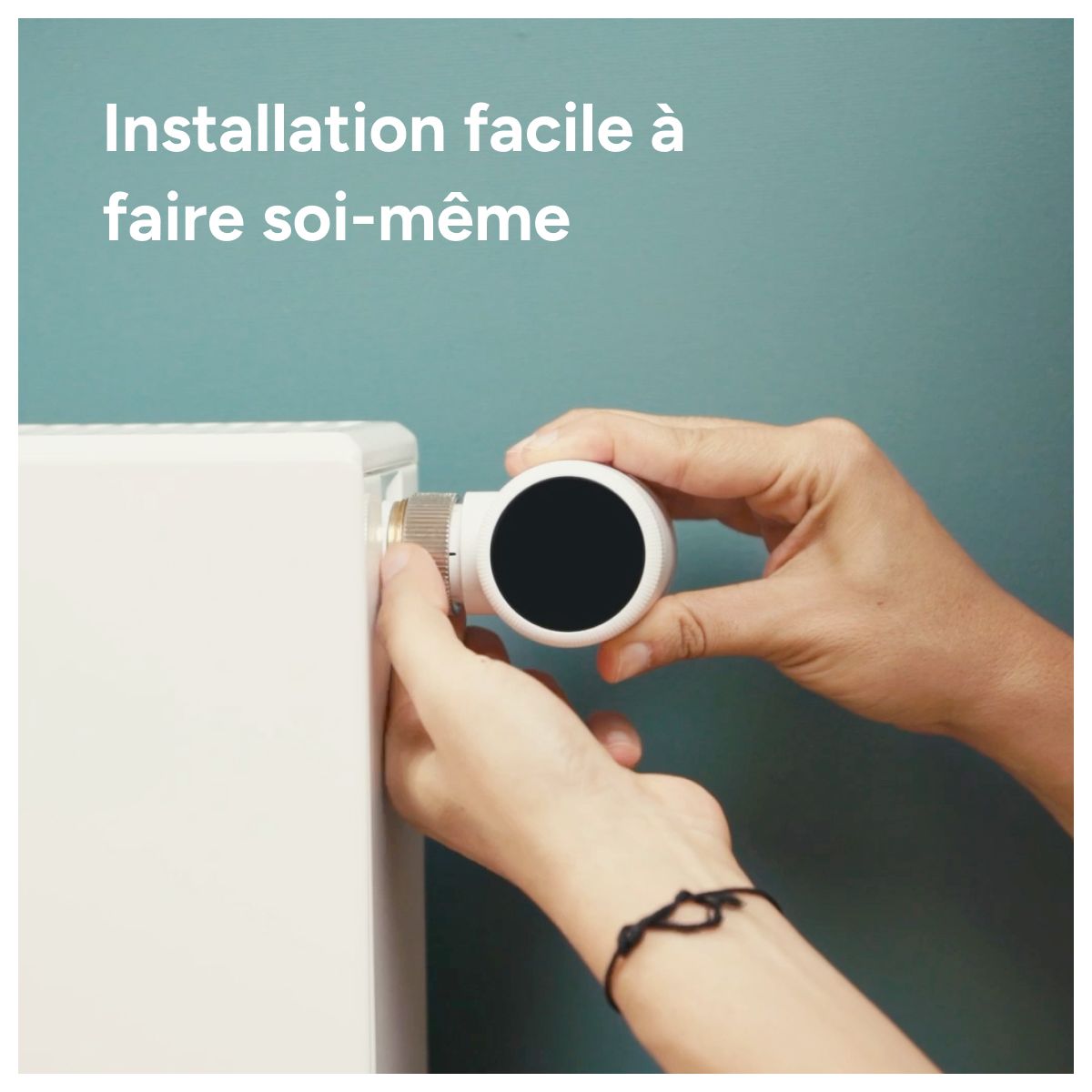 Tête thermostatique connectée Quattro Pack X couleur unique, TADO