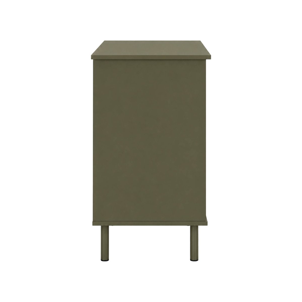 Bureau décor bois et métal 1 tiroir 1 porte ELLIE beige, SWEEEK