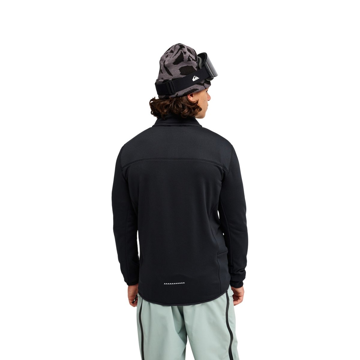 Polaire technique zippée STEEP POINT noir black, QUIKSILVER