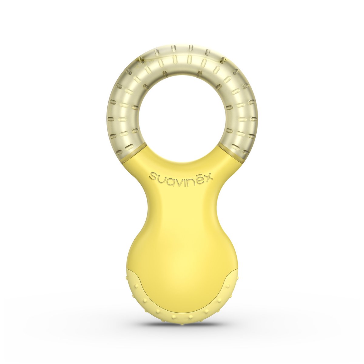 Jouet bébé anneau de dentition réfrigérant étape 2 +4m multicolore, SUAVINEX