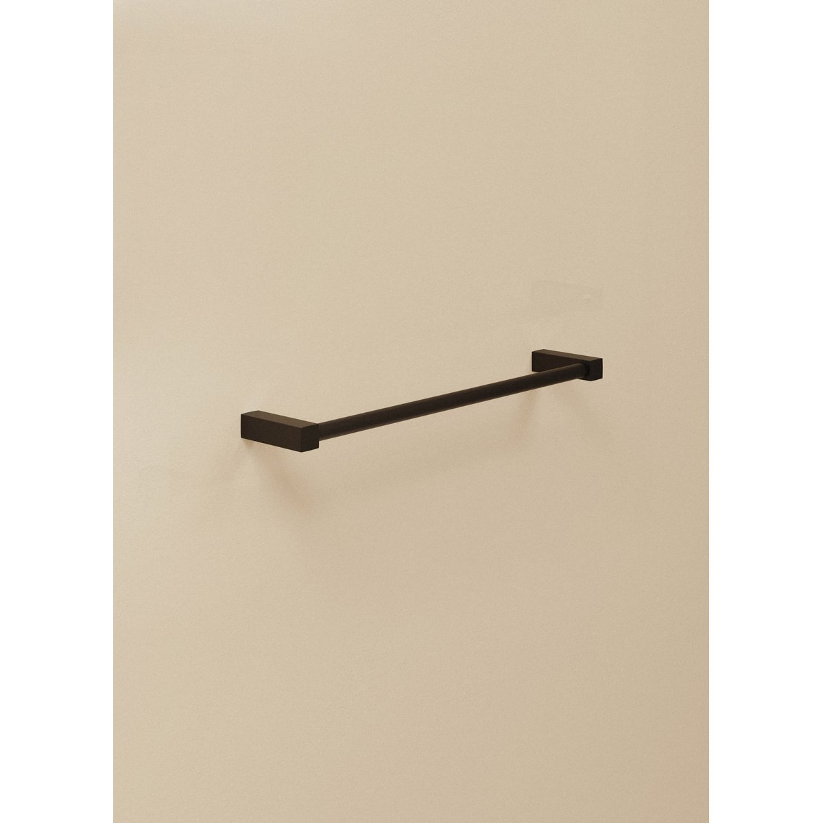 Porte Serviette mural METRIC noir, COSMIC