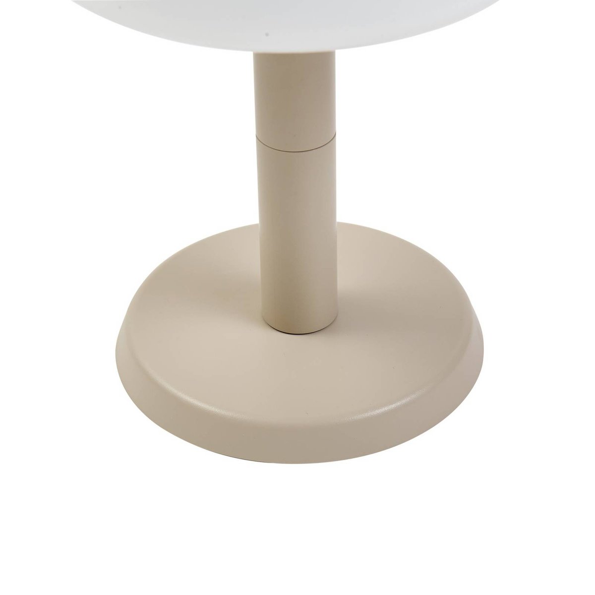 Luminaire de terrasse  moderneLED, Mikkel beige sable, blanc, LINDBY