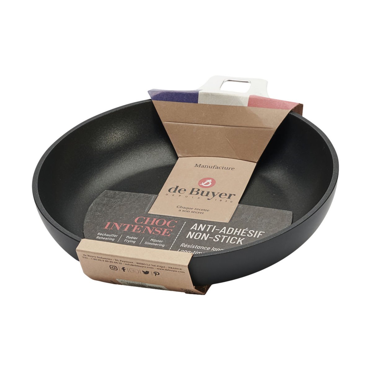 Poêle ø20 cm -choc intense gris, DE BUYER
