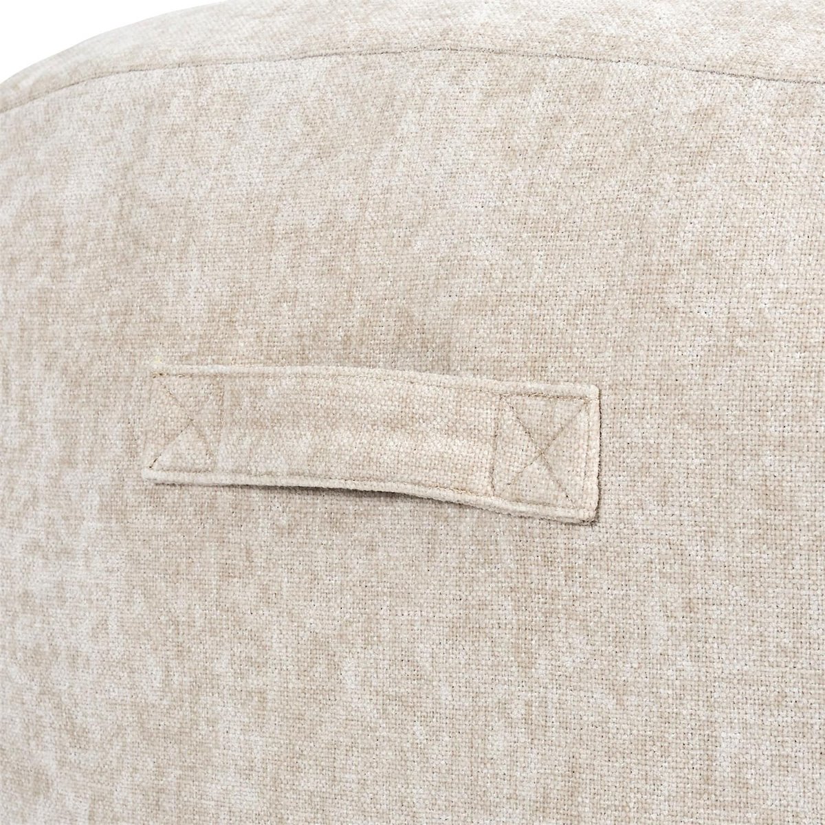 Fauteuil compressé en tissu doux sans montage AUSTIN beige, THE HOME DECO FACTORY