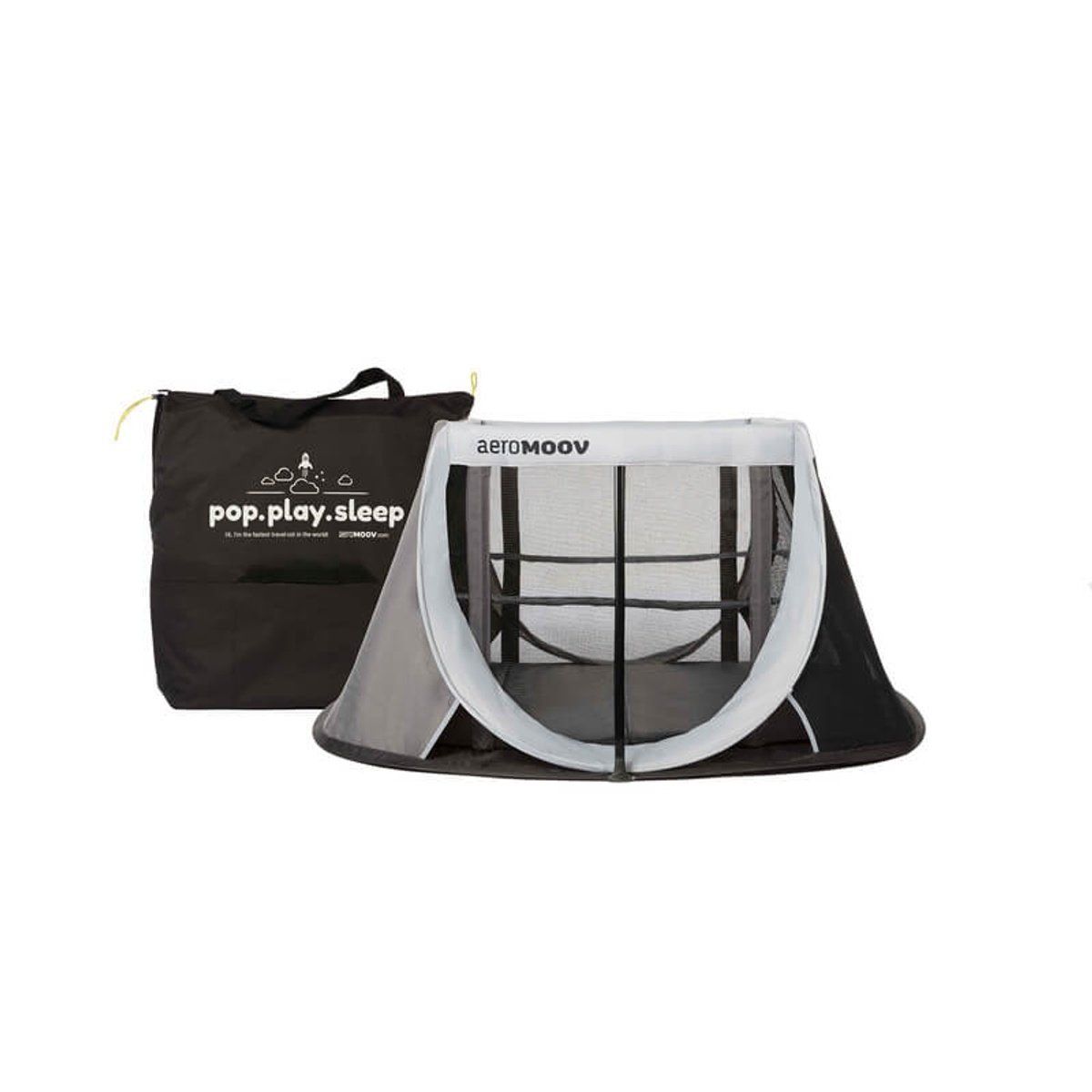 Lit de voyage pliant Instant gris roche, AEROSLEEP