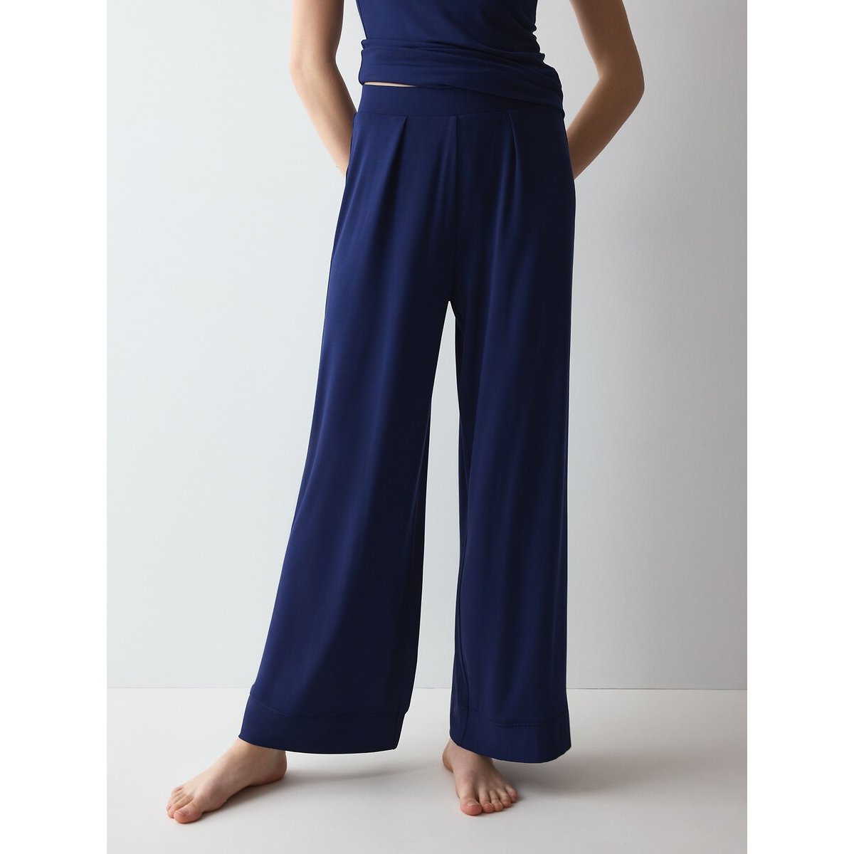 Pantalon de pyjama, AMOURETTE bleu marine, TRIUMPH
